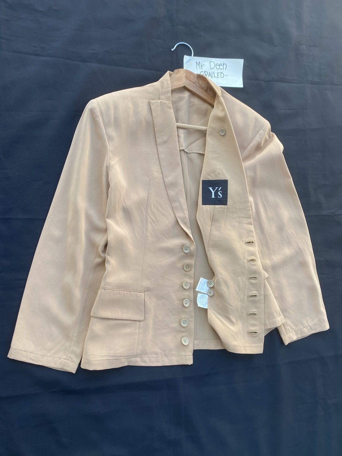 Yohji Yamamoto Rare Y’s Yohji Yamamoto Women Blazer Size XS / US 0-2 / IT 36-38 - 9 Thumbnail