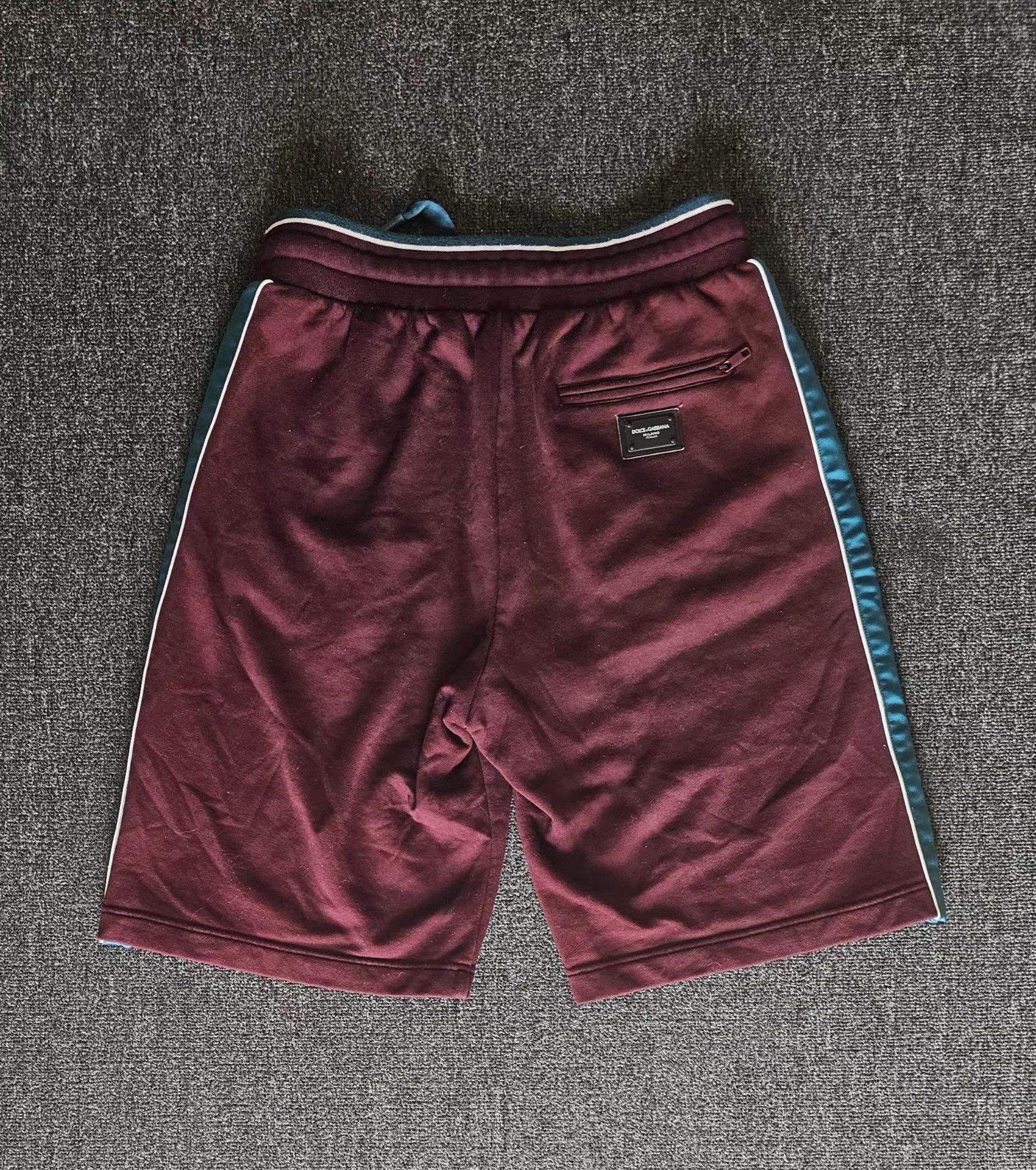 Dolce & Gabbana Dolce&Gabbana burgundy sport shorts. Size US 34 / EU 50 - 3 Thumbnail