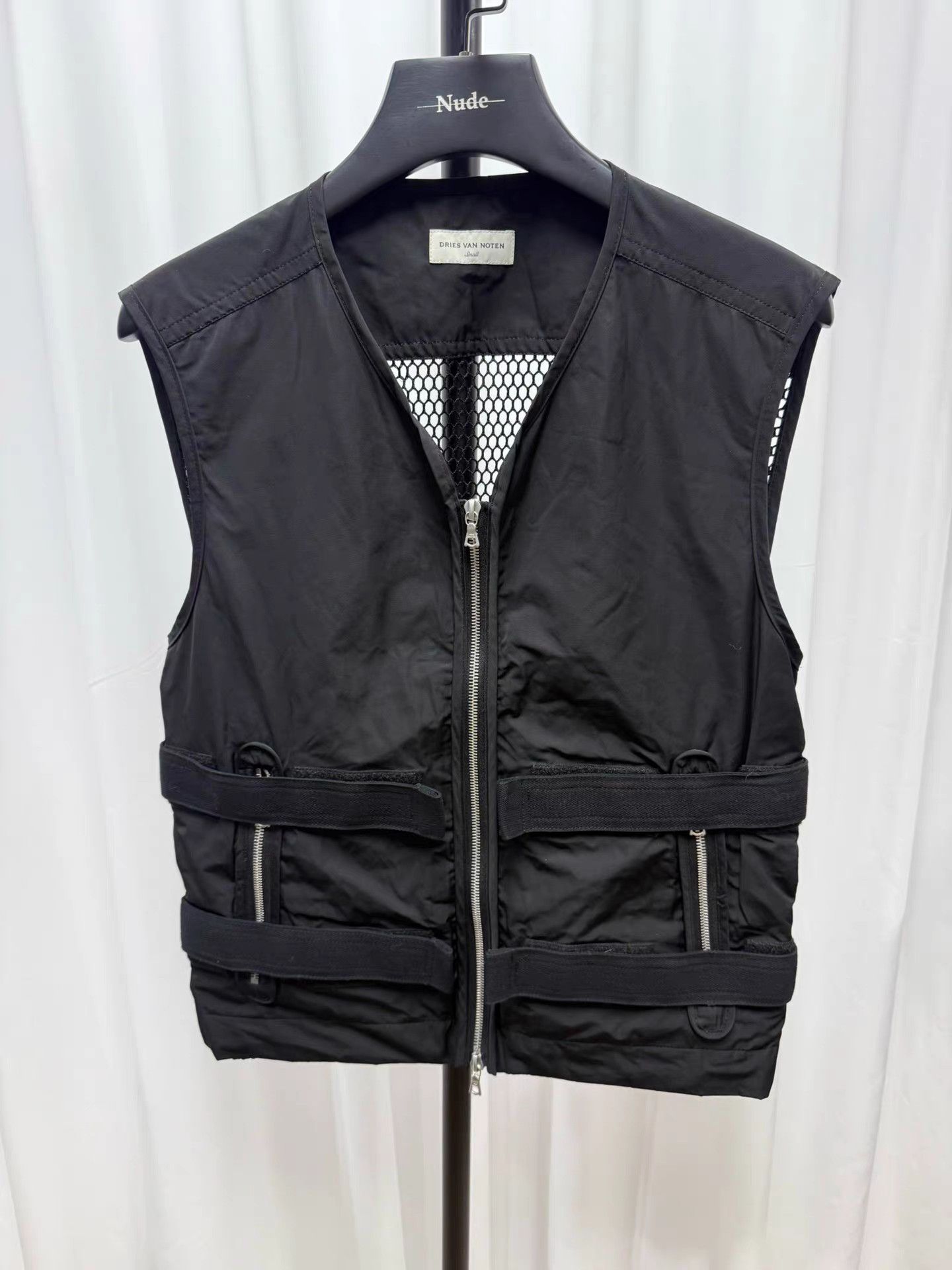Dries Van Noten Dries Van Noten Lace-up Cutout Vest K20 Size US S / EU 44-46 / 1 - 1 Thumbnail