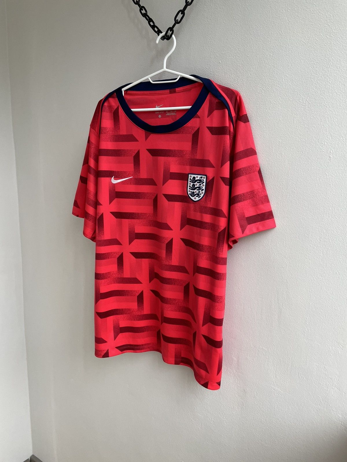 Vintage England 2023 2024 National Team Fotball Soccer Jersey Shirt Size US XXL / EU 58 / 5 - 2 Thumbnail