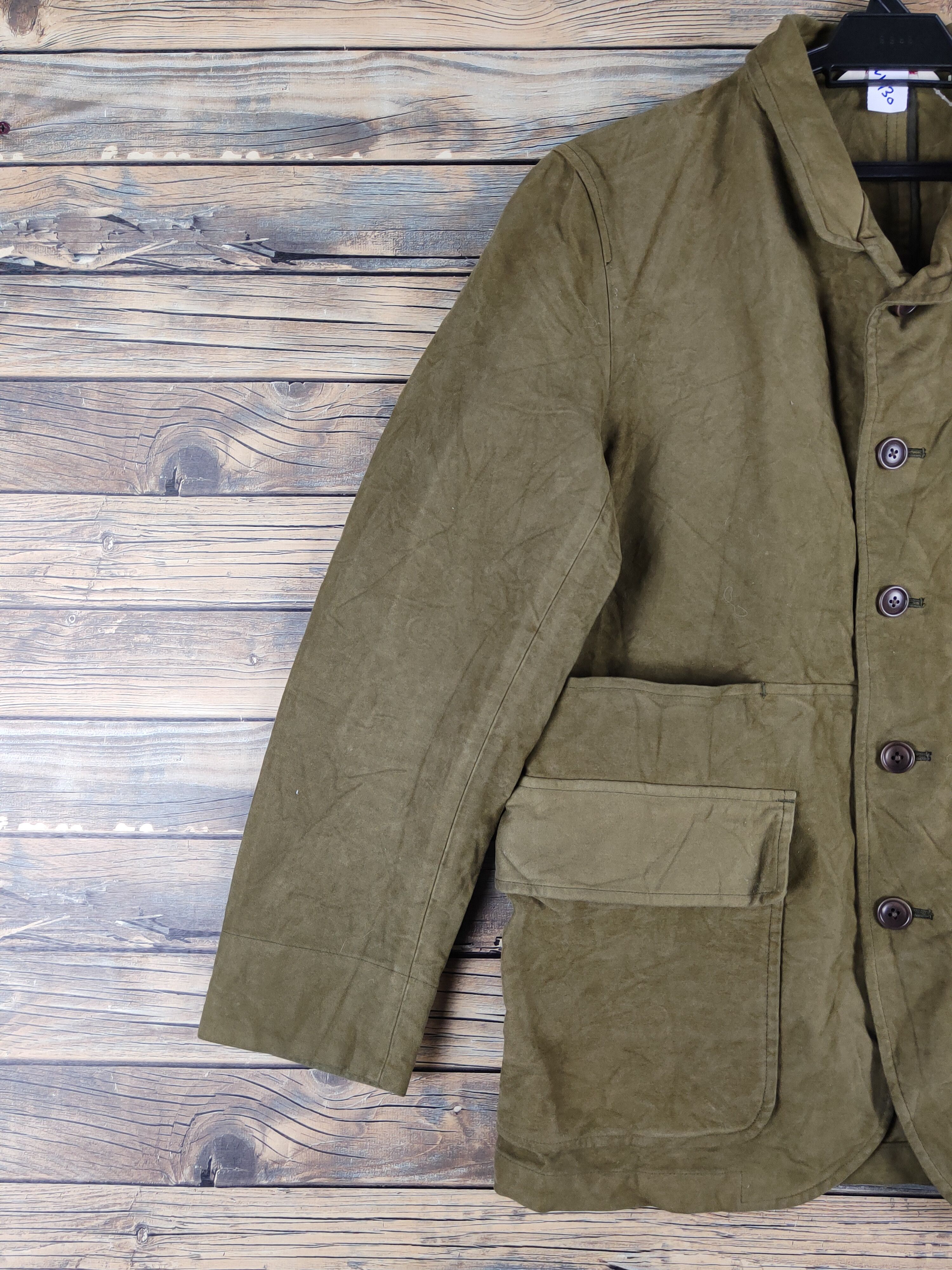 Japanese Brand The Rugged Clothing Olive Jackets #W1930 Size US M / EU 48-50 / 2 - 3 Thumbnail