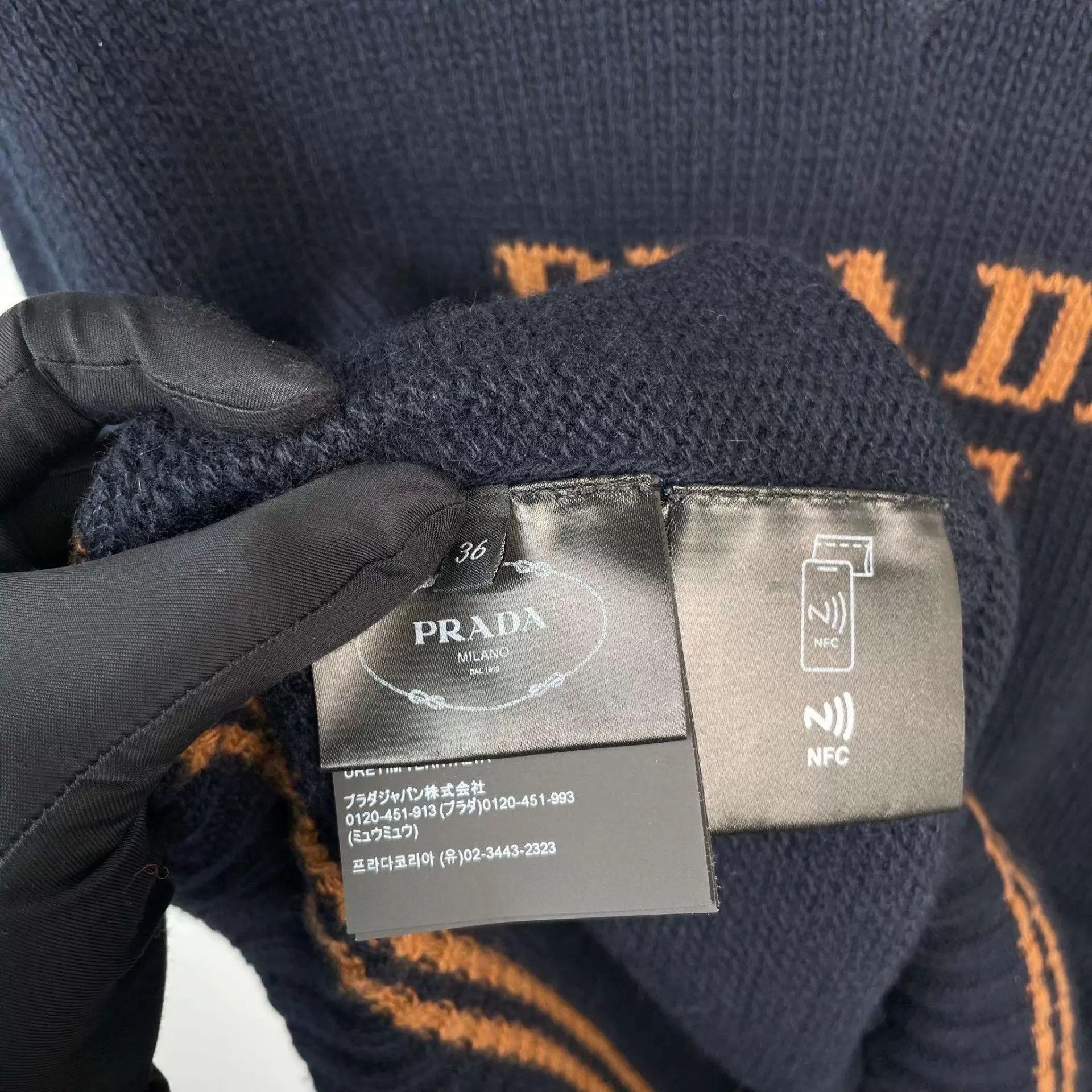 Prada Prada knit sweater 99 new 36 Size XS / US 0-2 / IT 36-38 - 4 Thumbnail