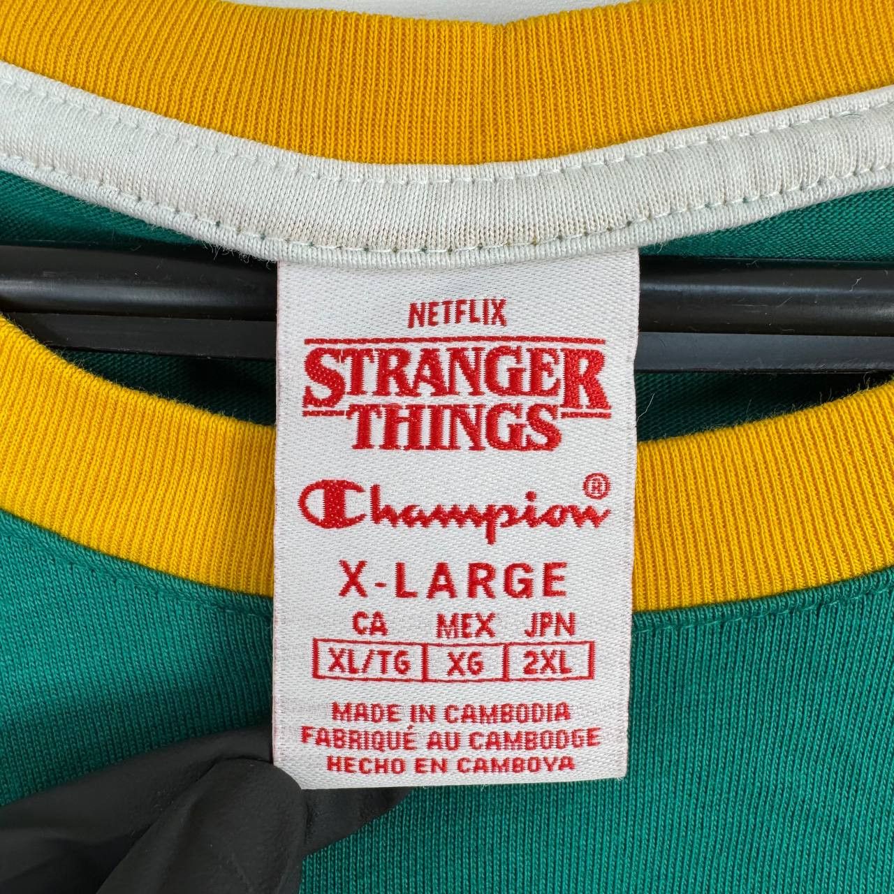Champion Champion x Stranger Things Hawkins T-Shirt Mens Size XL Size US XL / EU 56 / 4 - 5 Thumbnail