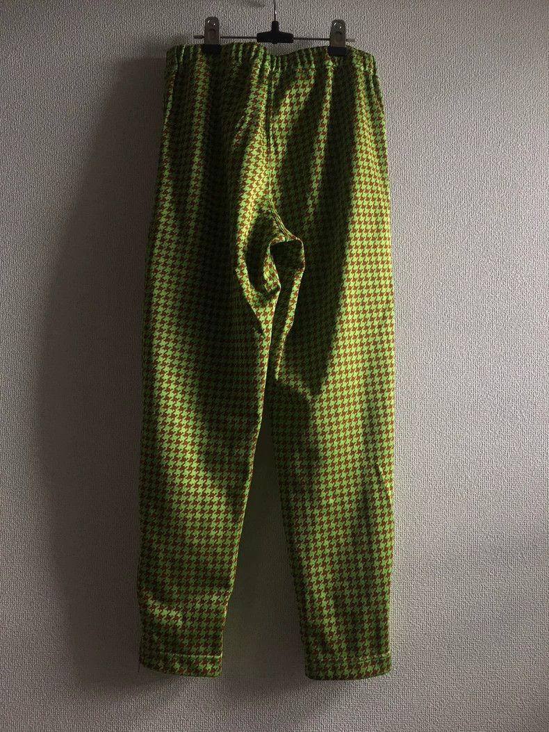 Comme des Garcons Comme Des Garcons size M Green houndstooth trousers with ve Size 25" / US 0 / IT 36 - 2 Thumbnail