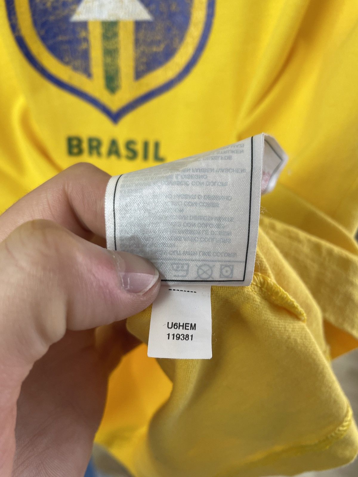 Nike × Vintage Vintage Y2K Blockcore Umbro Nike Brazil 90s jersey Size US M / EU 48-50 / 2 - 13 Thumbnail