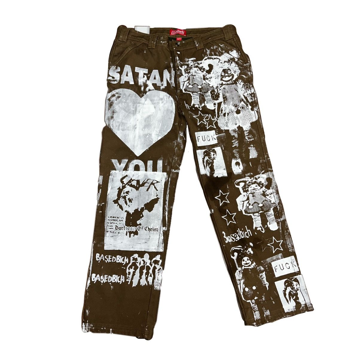 Basedbich fleece lined 1of1 jeans