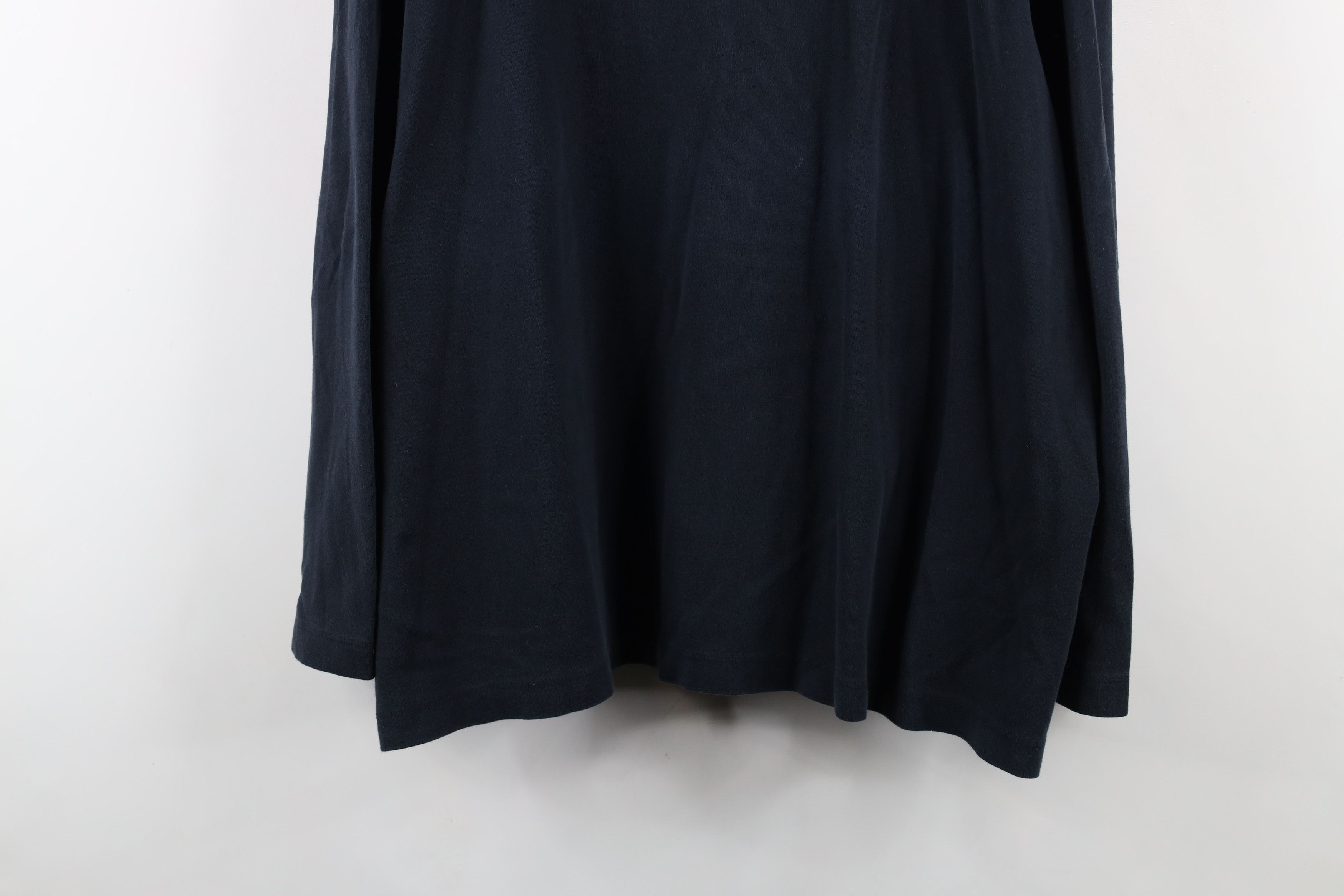 Lands' End × Vintage Vintage 90s Lands End Long Sleeve Turtleneck T-Shirt Black Size 3XL / US 20-22 - 3 Thumbnail