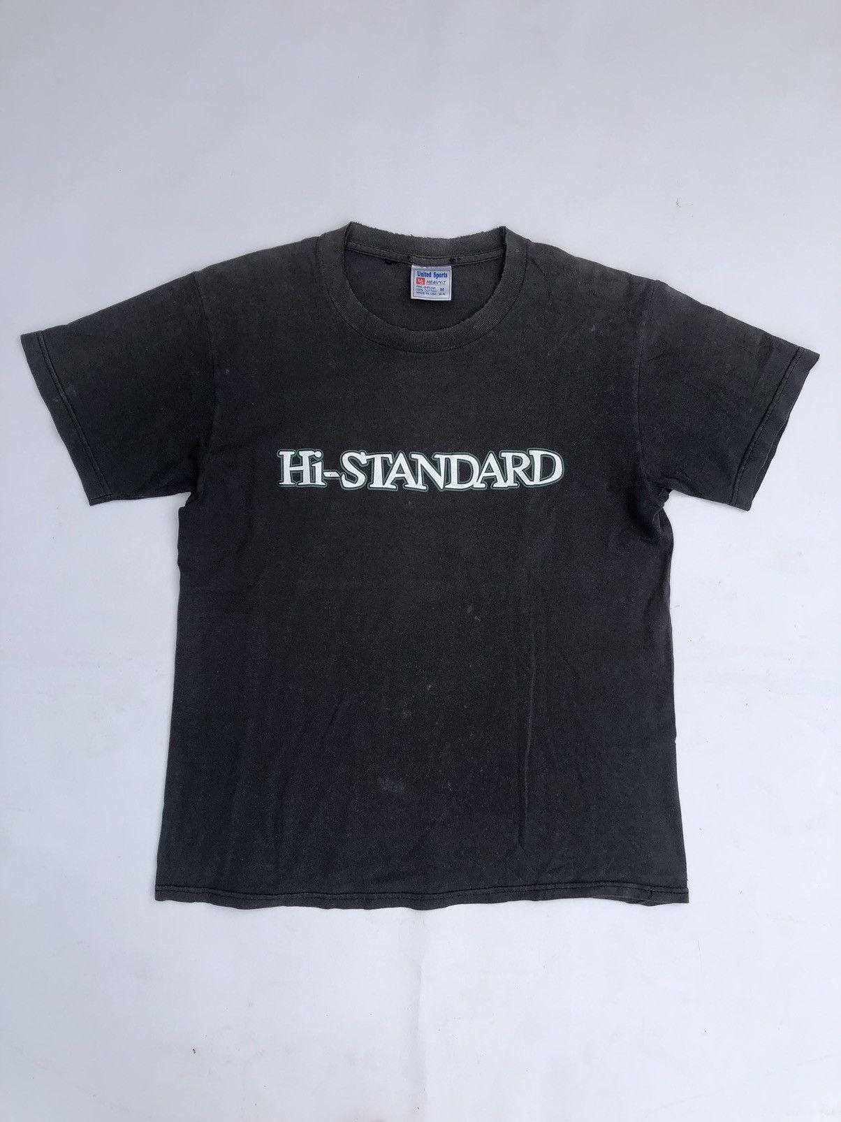 Band Tees Thrashed and Faded Hi standard Vintage Band Tee Shirt Size US M / EU 48-50 / 2 - 1 Thumbnail
