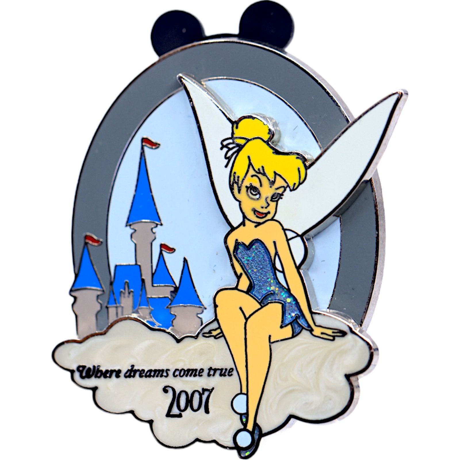 Disney Disney Visa 2007 Where Dreams Come True Tinker Bell Pin Size ONE SIZE - 1 Thumbnail