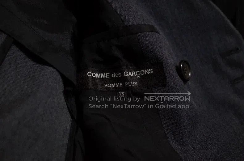 Comme des Garcons Comme des Garçons AD2014 Wool Coat. Size US XS / EU 42 / 0 - 6 Thumbnail