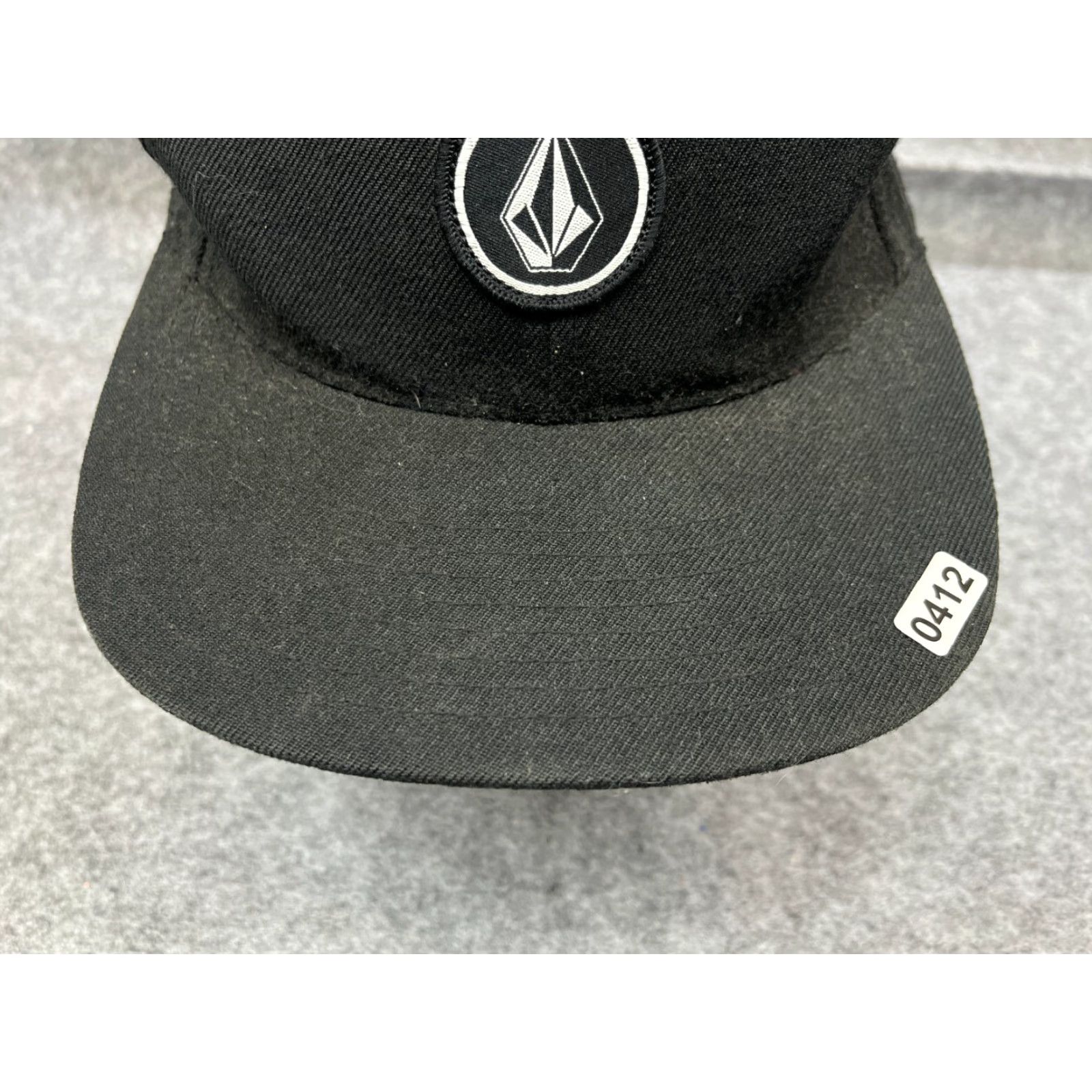 Volcom Volcom Hat Cap Snap Back Adult One Size Black Acrylic Knit Beach Black Size ONE SIZE - 3 Thumbnail