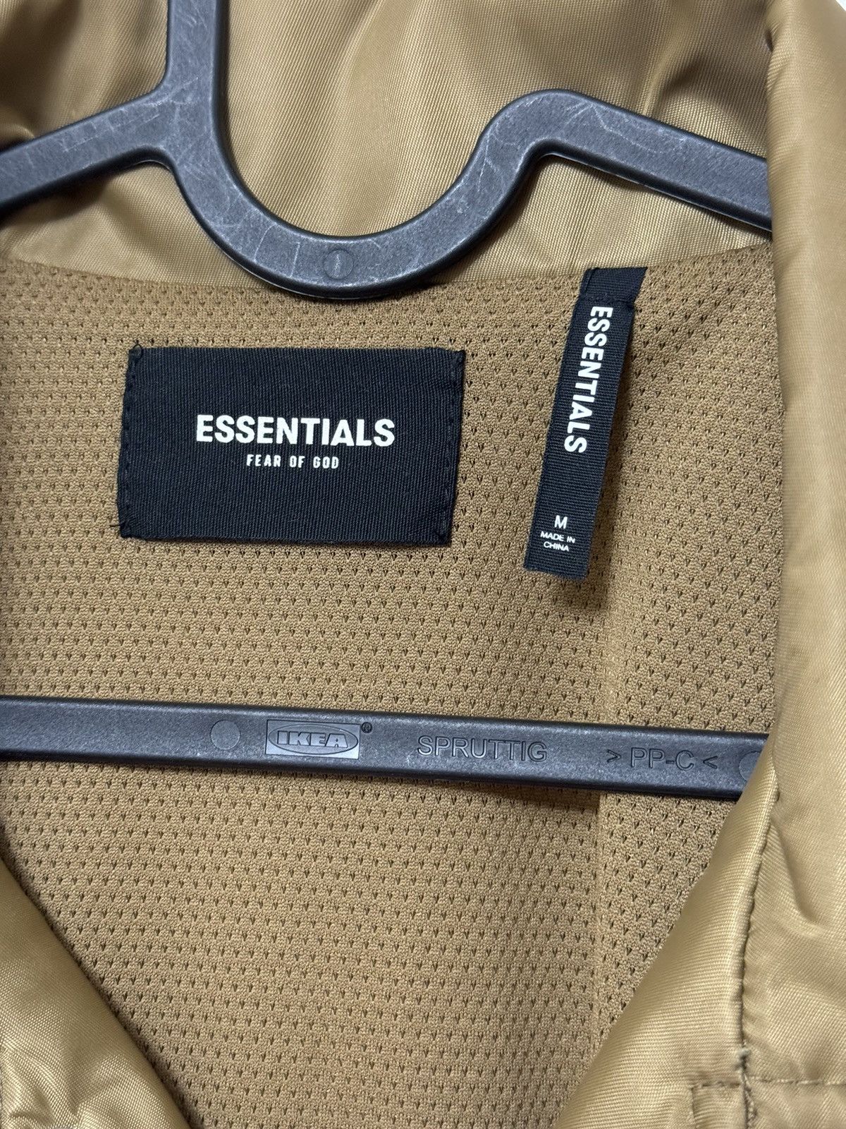 Fear of God Fear of God Essentials Tan Nylon Jacket SZ Medium💥 Size US M / EU 48-50 / 2 - 4 Thumbnail