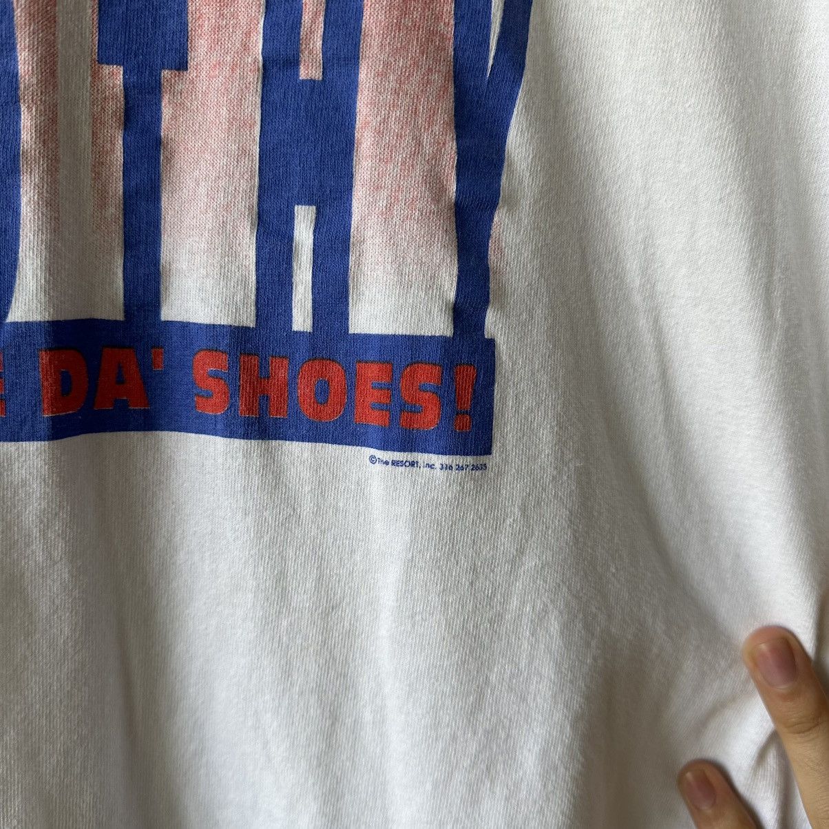 Vintage Vintage 90s Air Dorthy Wizard Of Oz Air Jordan Movie Shirt Size US L / EU 52-54 / 3 - 3 Thumbnail