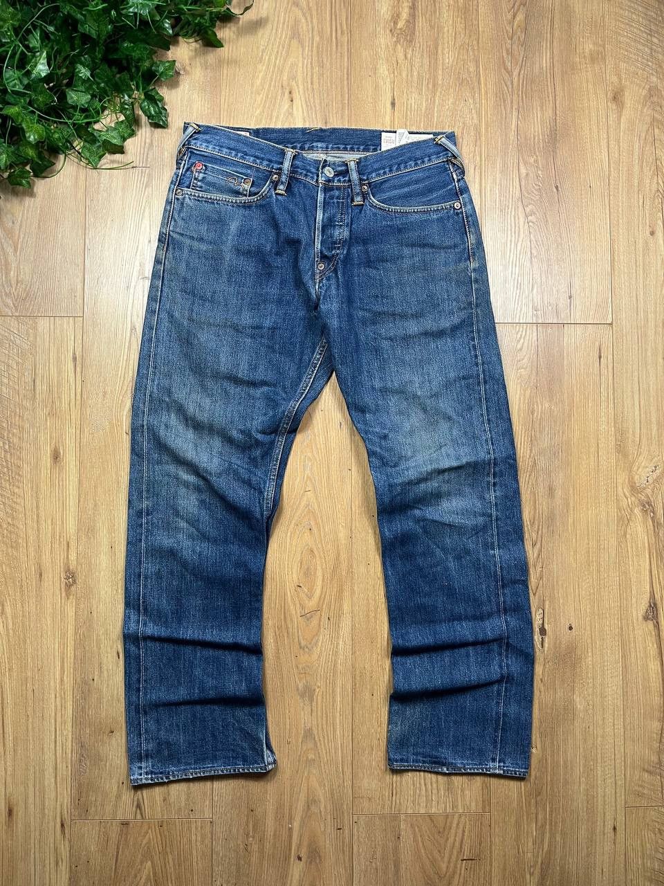 Evisu 00’s EVISU JAPAN RARE HANDPAINTED BAGGY JEANS DENIM Y2K Size US 32 / EU 48 - 3 Thumbnail