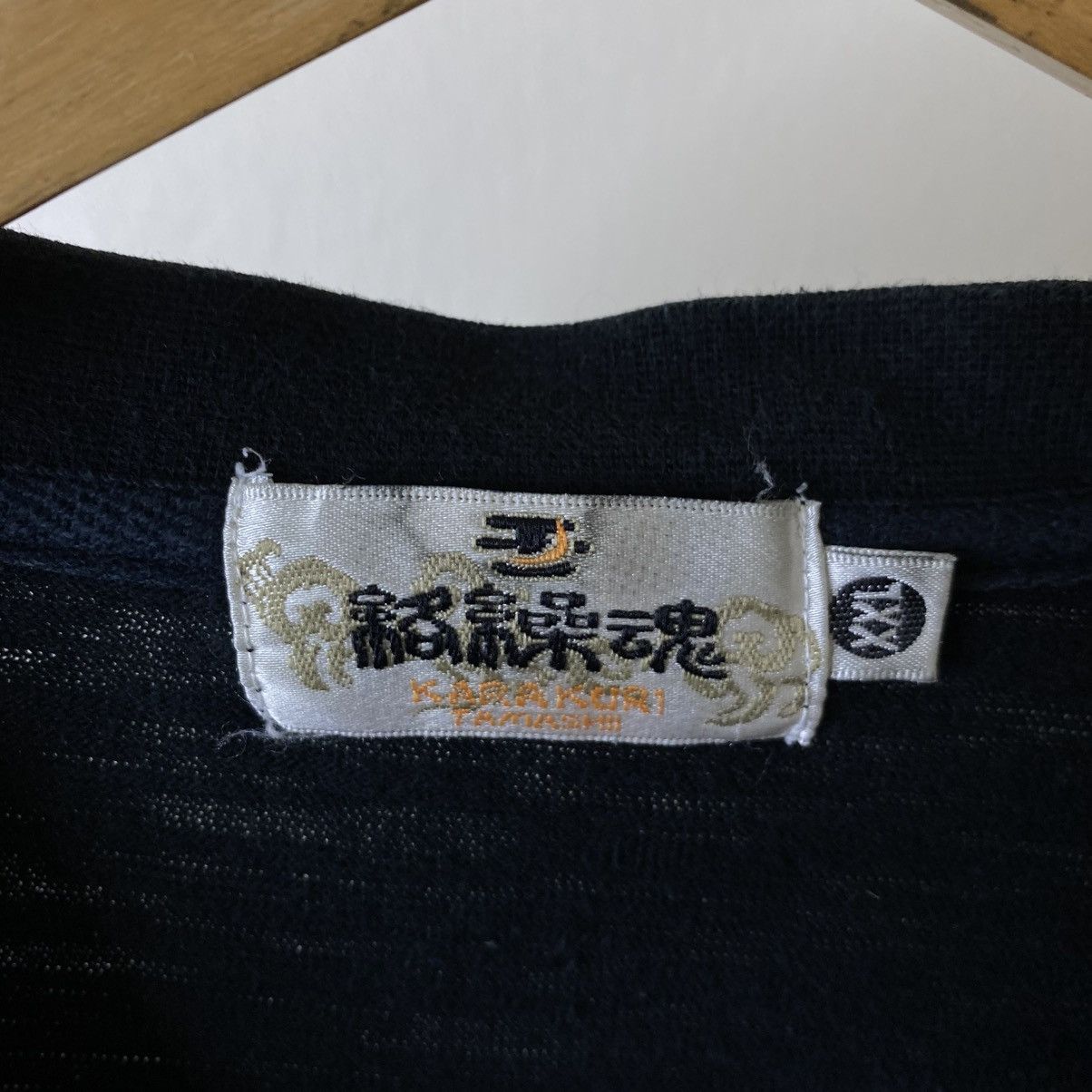 Karakuri Tamashii Japan Motive Embroidered Dragon Ed Hardy Karakuri Style LS T Size US XL / EU 56 / 4 - 3 Thumbnail