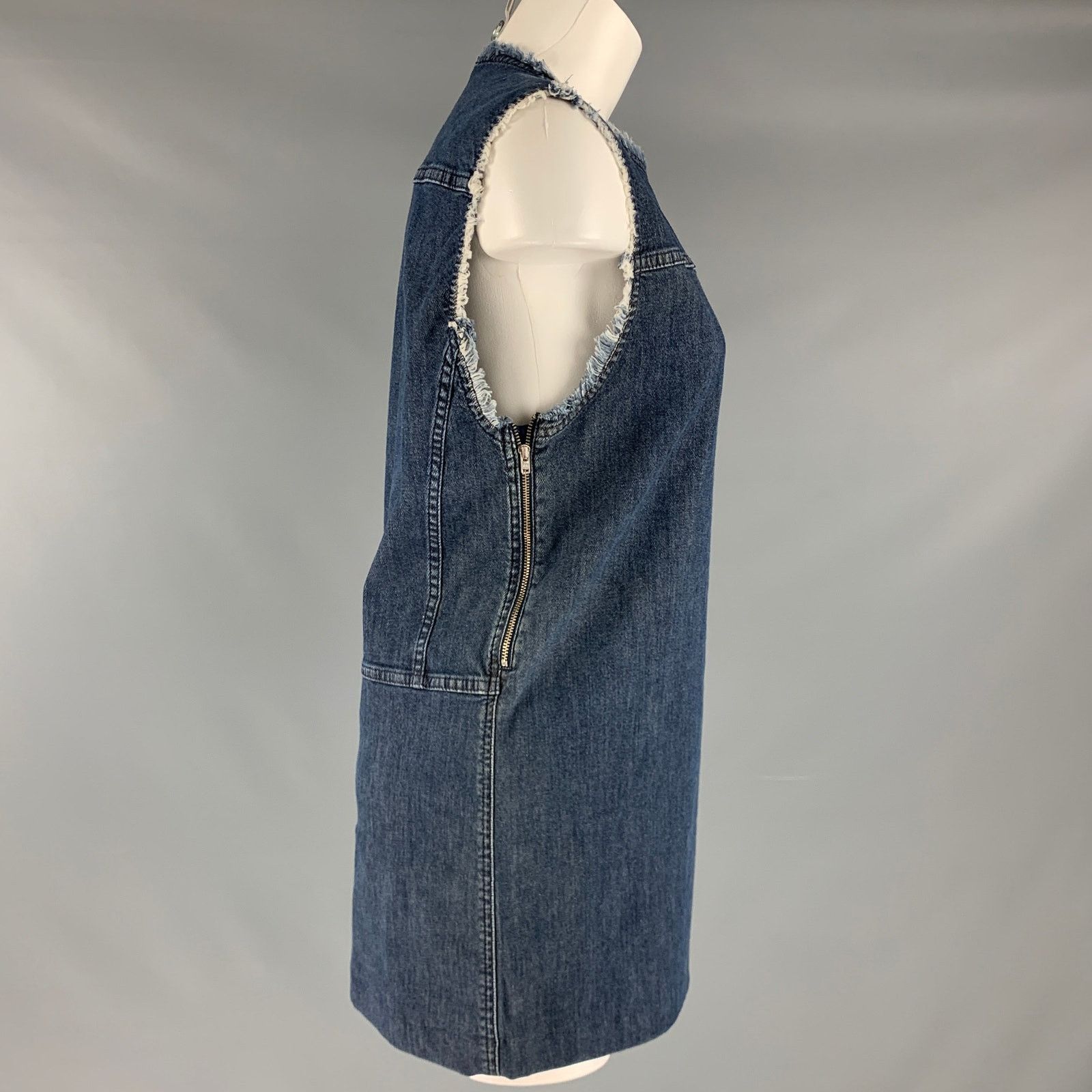 Acne Studios ACNE Size M Blue Denim Dress Size M / US 6-8 / IT 42-44 - 2 Thumbnail