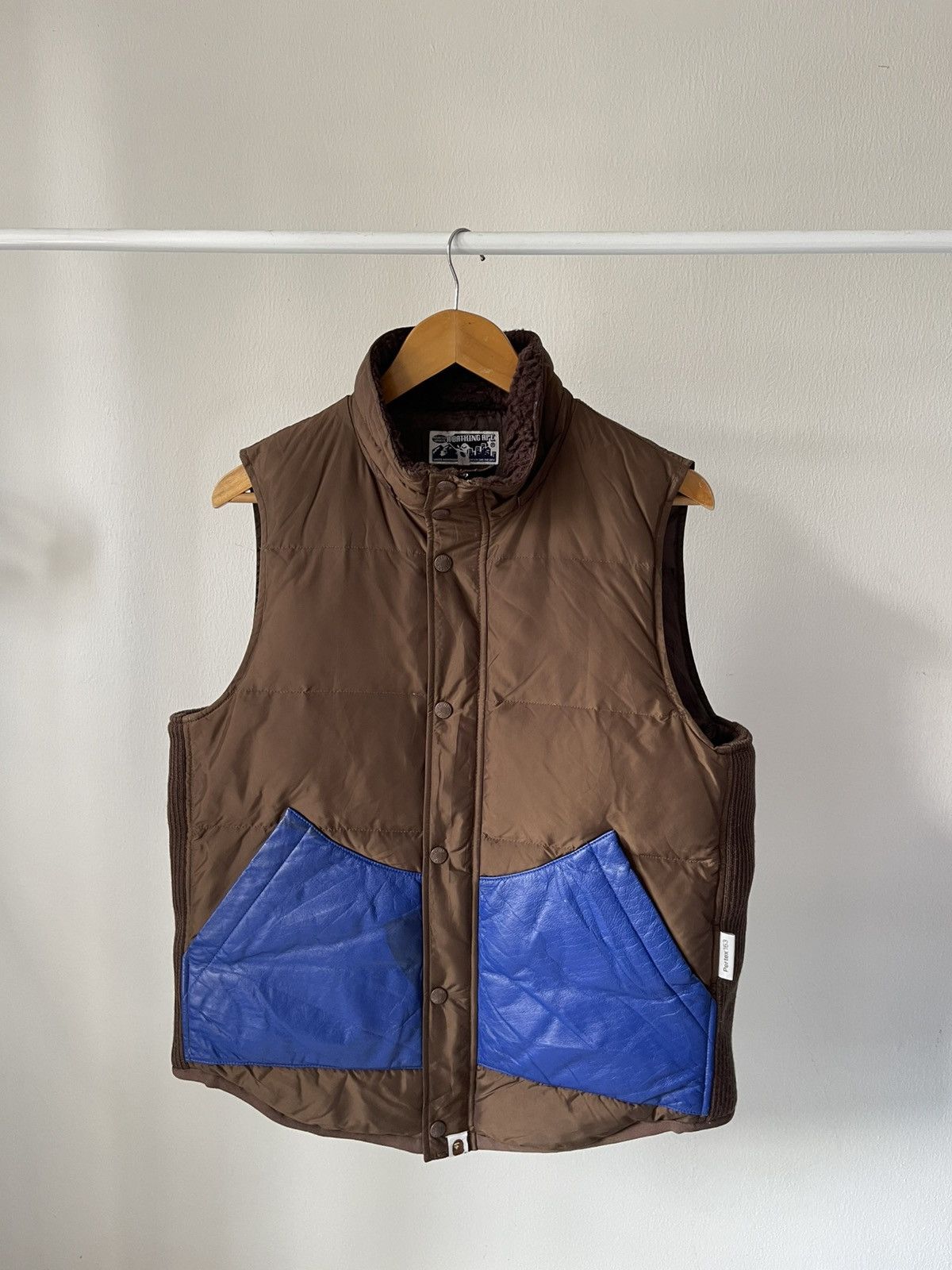 Bape × Nigo 2000s Bape Pertex 163 Puffer Vest Size US L / EU 52-54 / 3 - 2 Thumbnail
