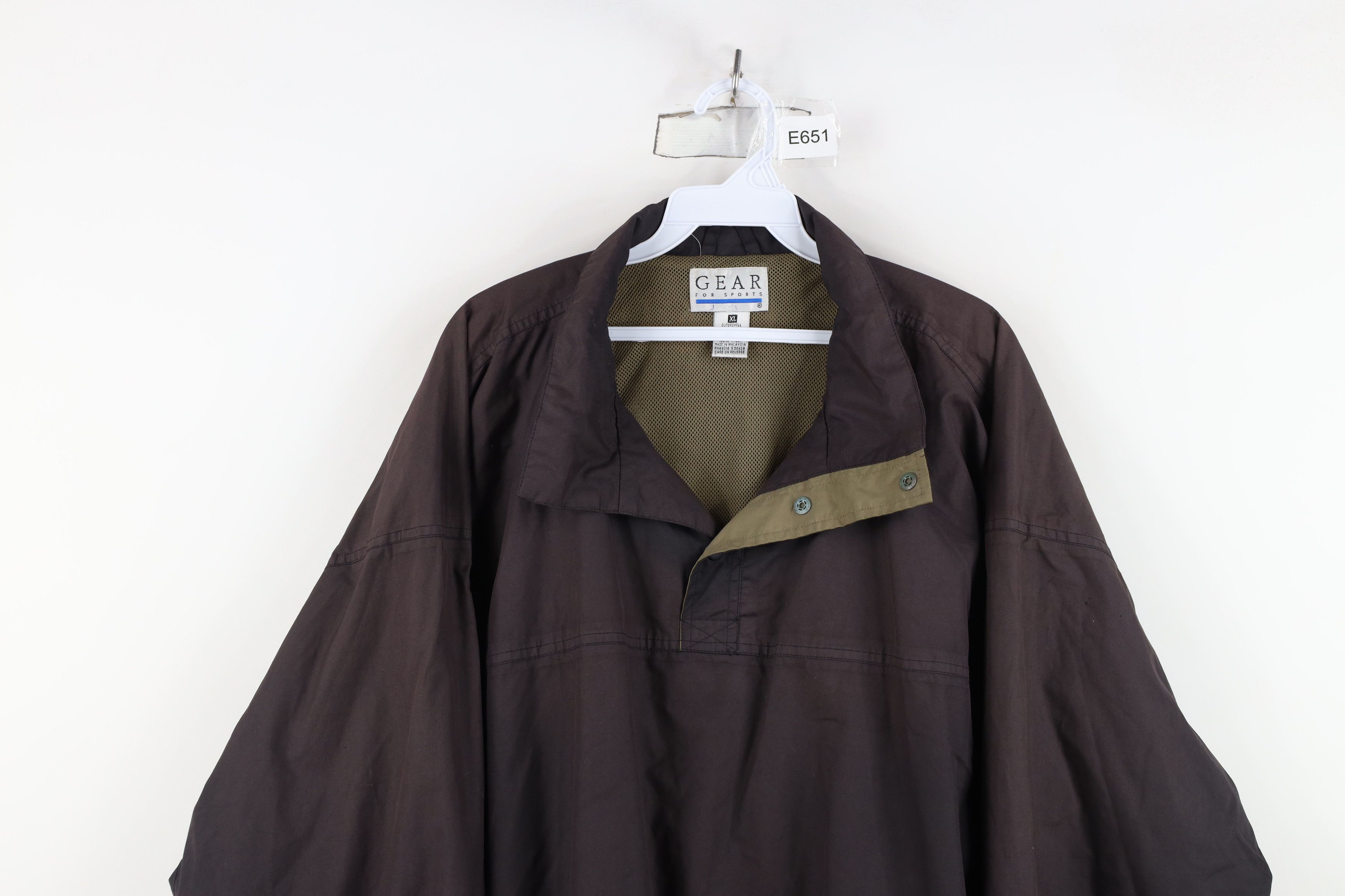 Vintage Vintage 90s Streetwear Pullover Windbreaker Golf Jacket Size US XL / EU 56 / 4 - 2 Thumbnail