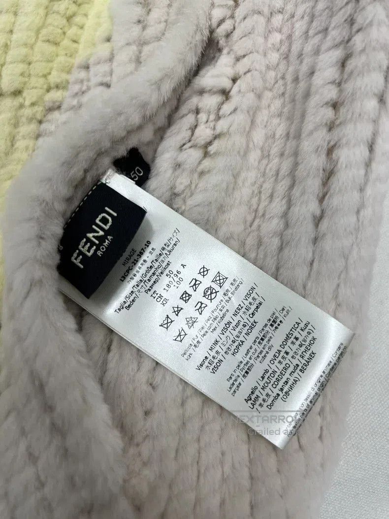 Fendi Fendi Faux Fur Baseball Jacket, Artistic Color Block Size US M / EU 48-50 / 2 - 5 Thumbnail