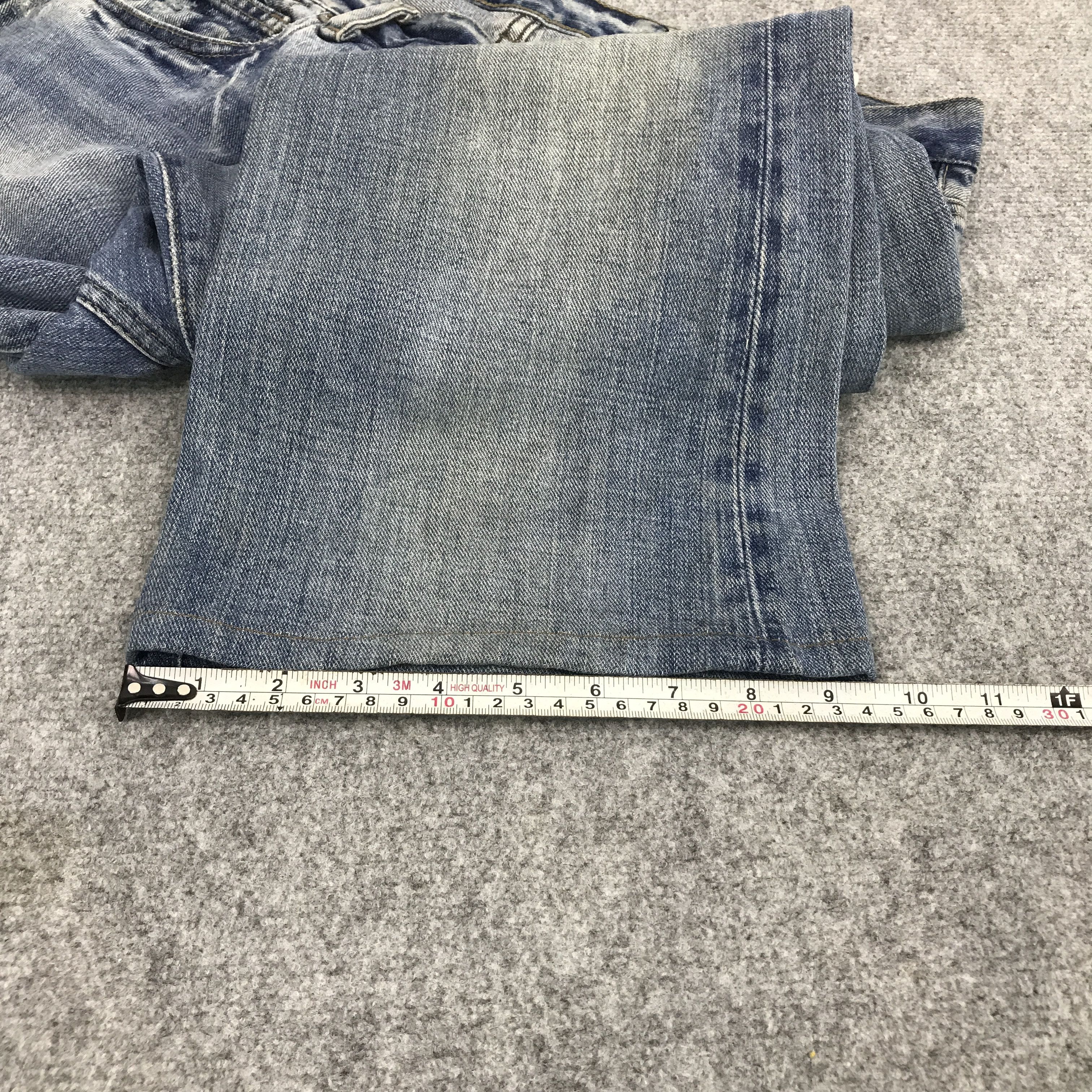 Polo Ralph Lauren BAGGY POLO RALPH LAUREN FADED DENIM JEANS PANTS Size US 33 - 13 Thumbnail
