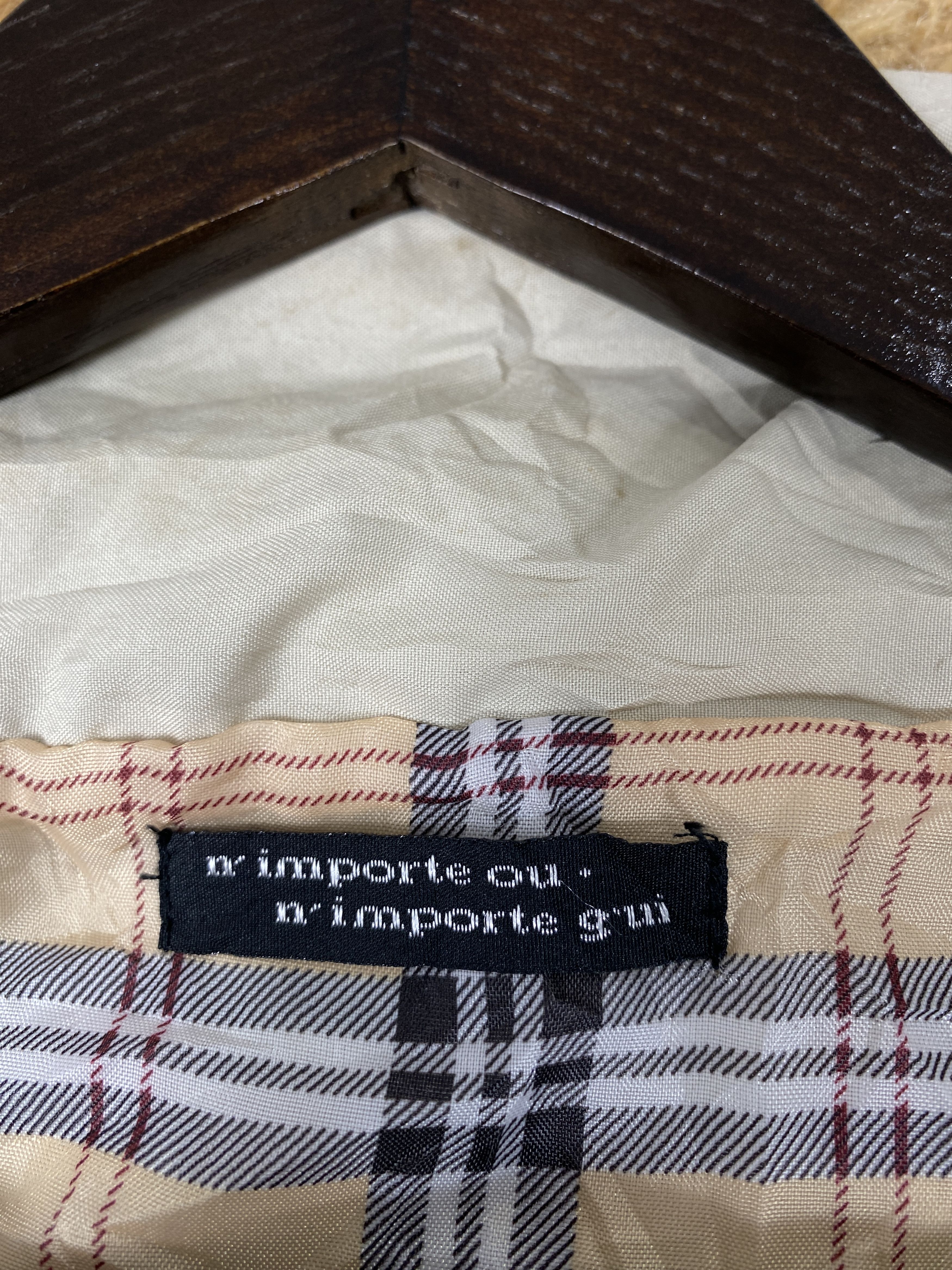 Japanese Brand Vintage N'Importe Gui Hoodie Jacket J1970 Size US S / EU 44-46 / 1 - 11 Thumbnail