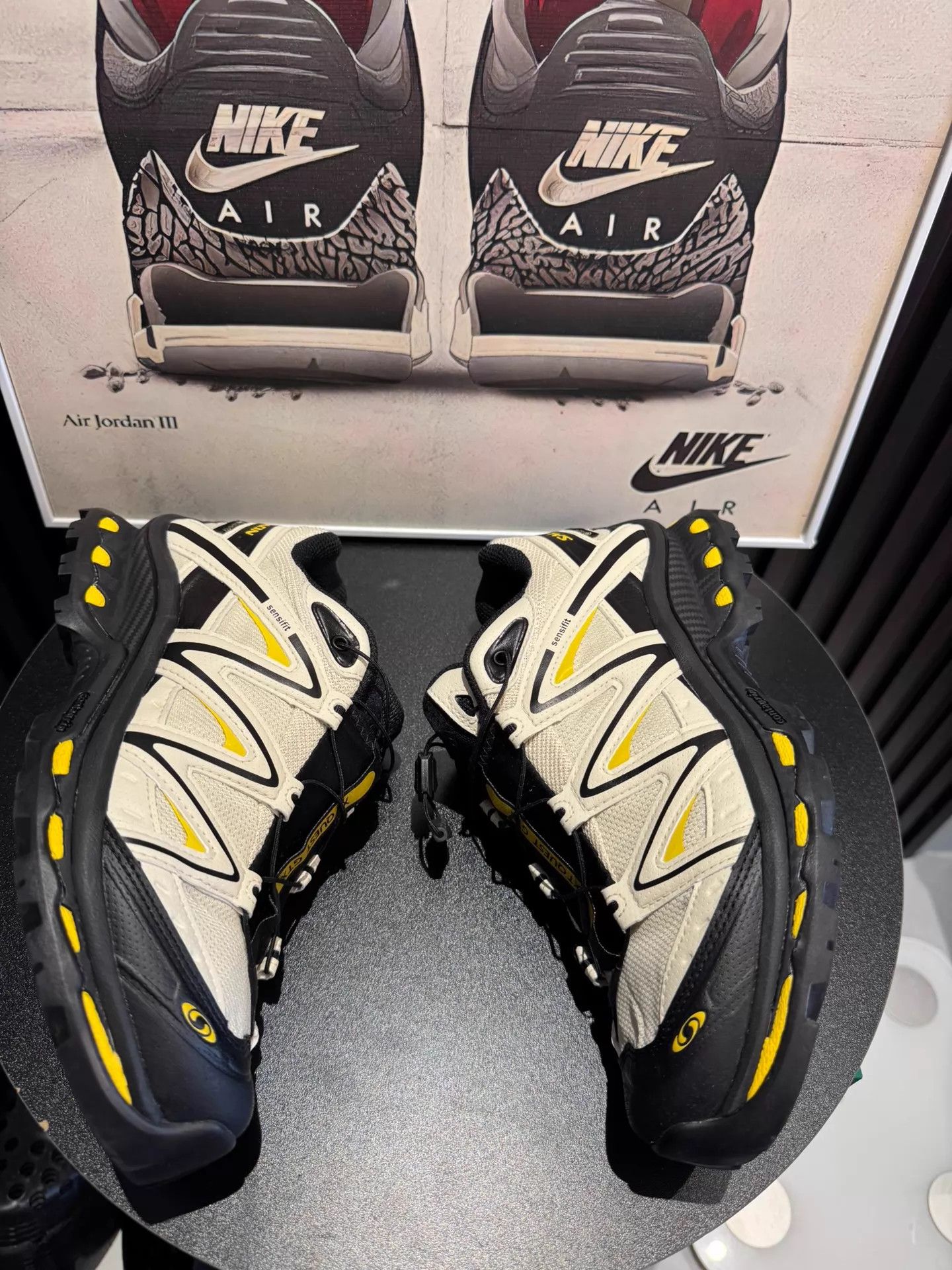 Salomon Salomon XT-Quest GTX - Mushroom Blk Sulfur, Women's 38, LN Size US 7.5 / IT 37.5 - 4 Thumbnail