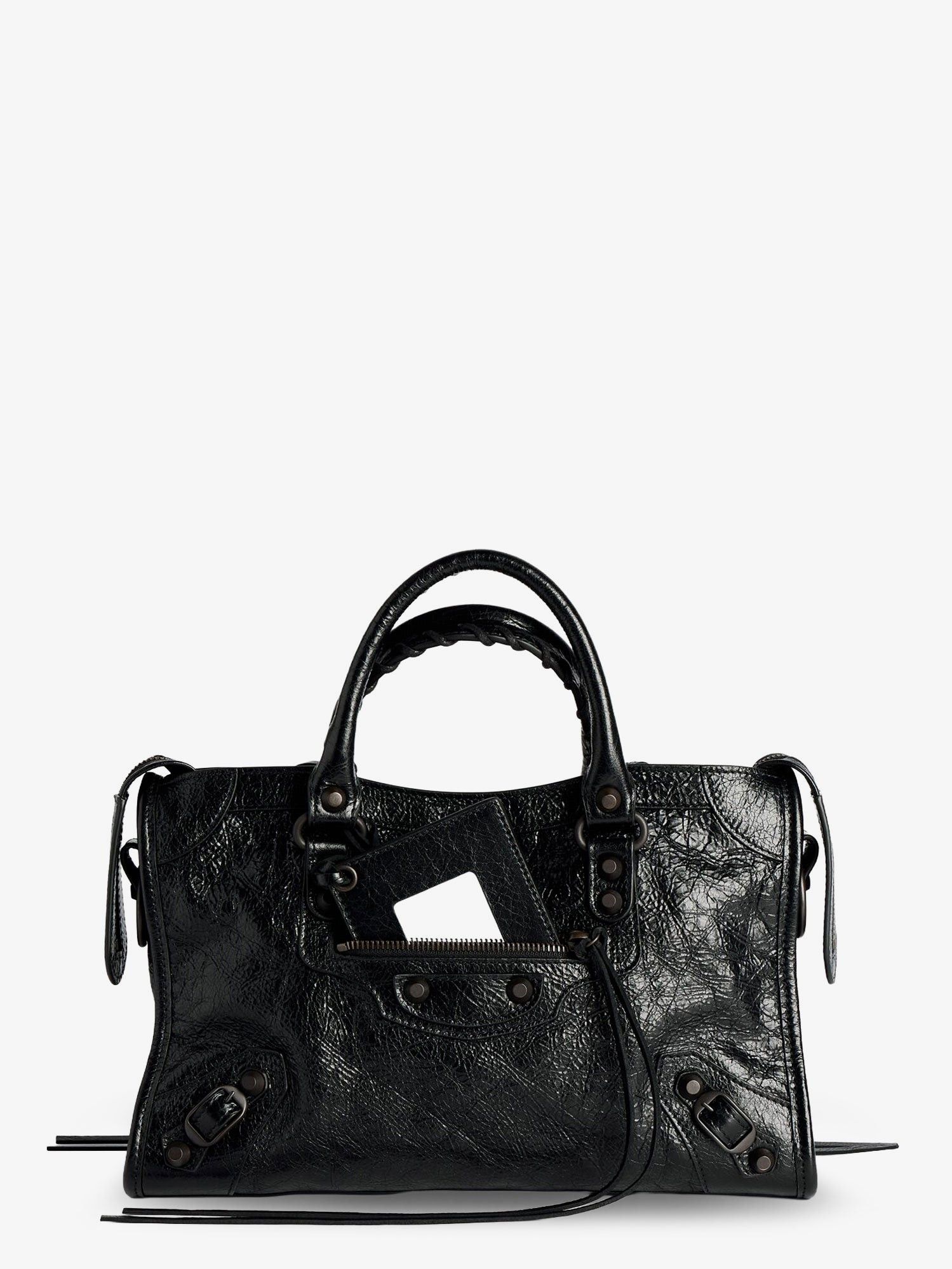 Balenciaga Le City Bag S Leather Crossbody Bag Size ONE SIZE - 1 Thumbnail