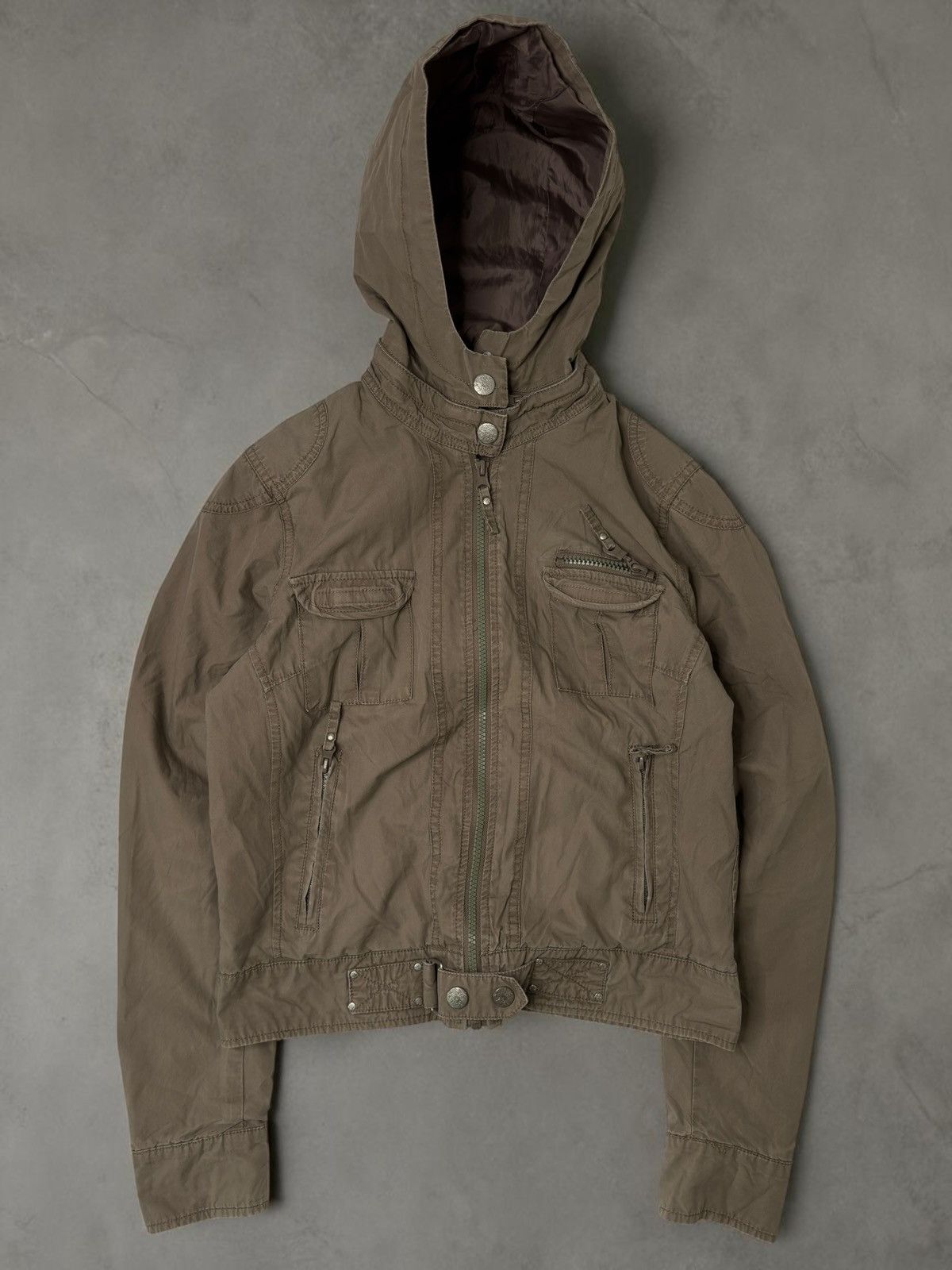 Vintage Vintage avant garde archive military jacket swag y2k if6was9 Size S / US 4 / IT 40 - 1 Thumbnail