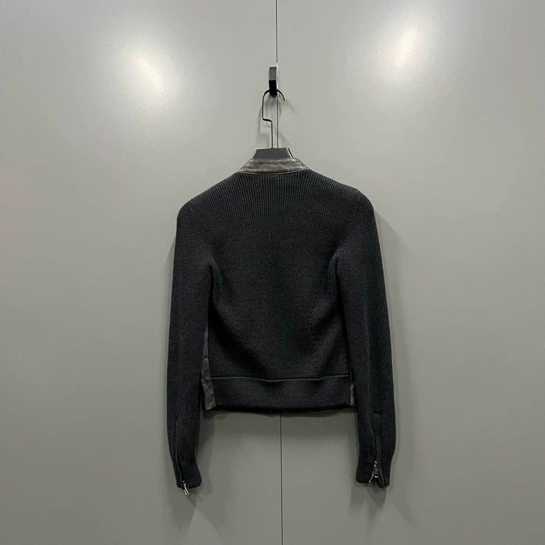 Maison Margiela Maison Margiela Knitted patchwork zipper jacket Size XS / US 0-2 / IT 36-38 - 2 Thumbnail