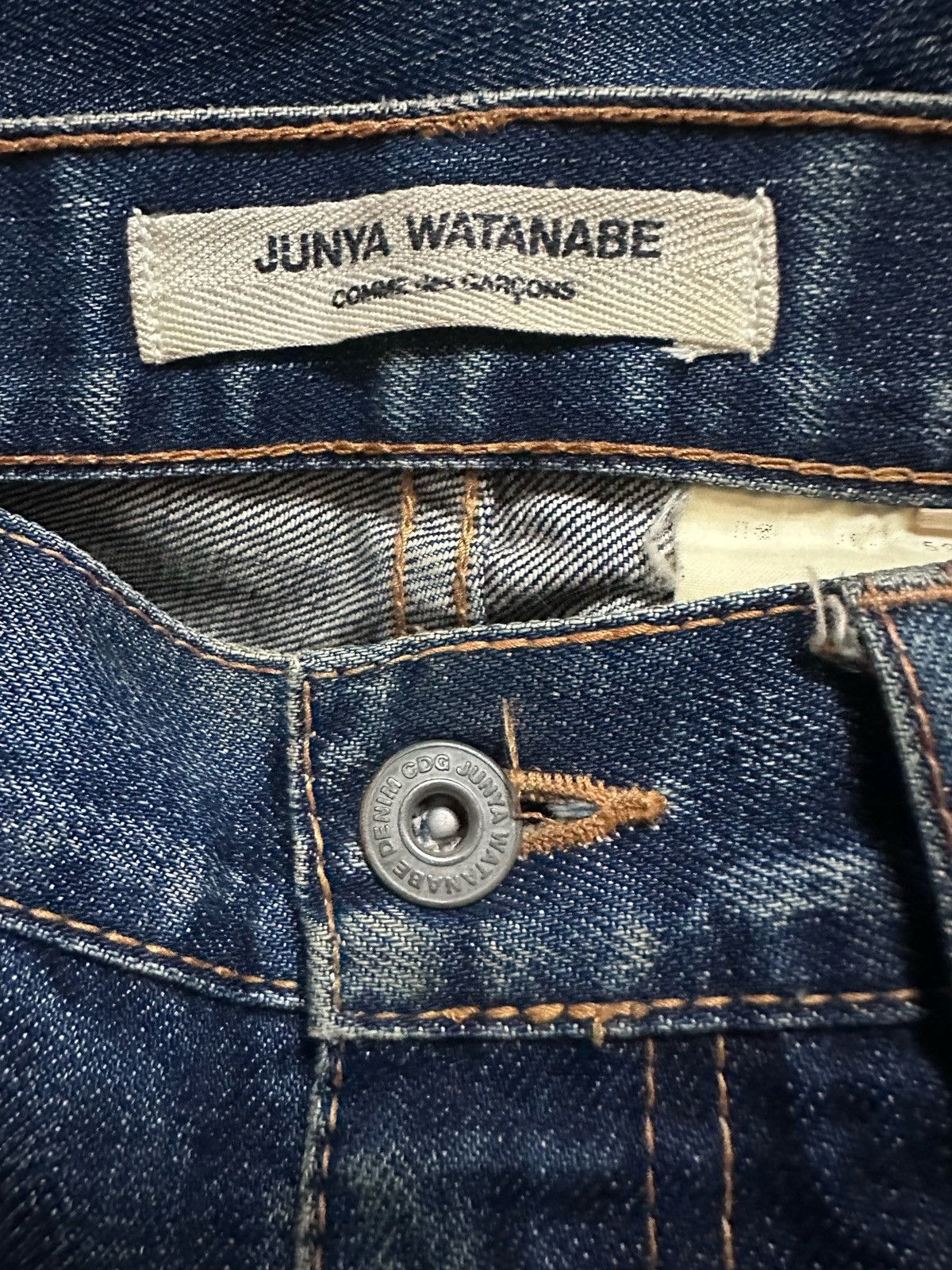 Comme des Garcons Comme Des Garcons Junya Watanabe Selvedge Denim Pants Jeans Size US 31 - 8 Thumbnail