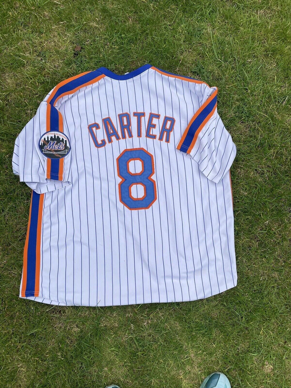 MLB 1986 Mets MLB Jersey Carter Mitchell & Ness Size ONE SIZE - 2 Thumbnail
