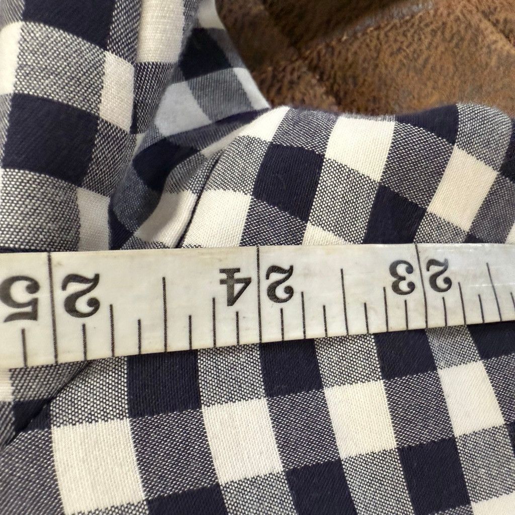 Ann Taylor Women's Ann Taylor Black White Gingham Cropped Pants Size 2 Size 26" / US 2 / IT 38 - 8 Thumbnail