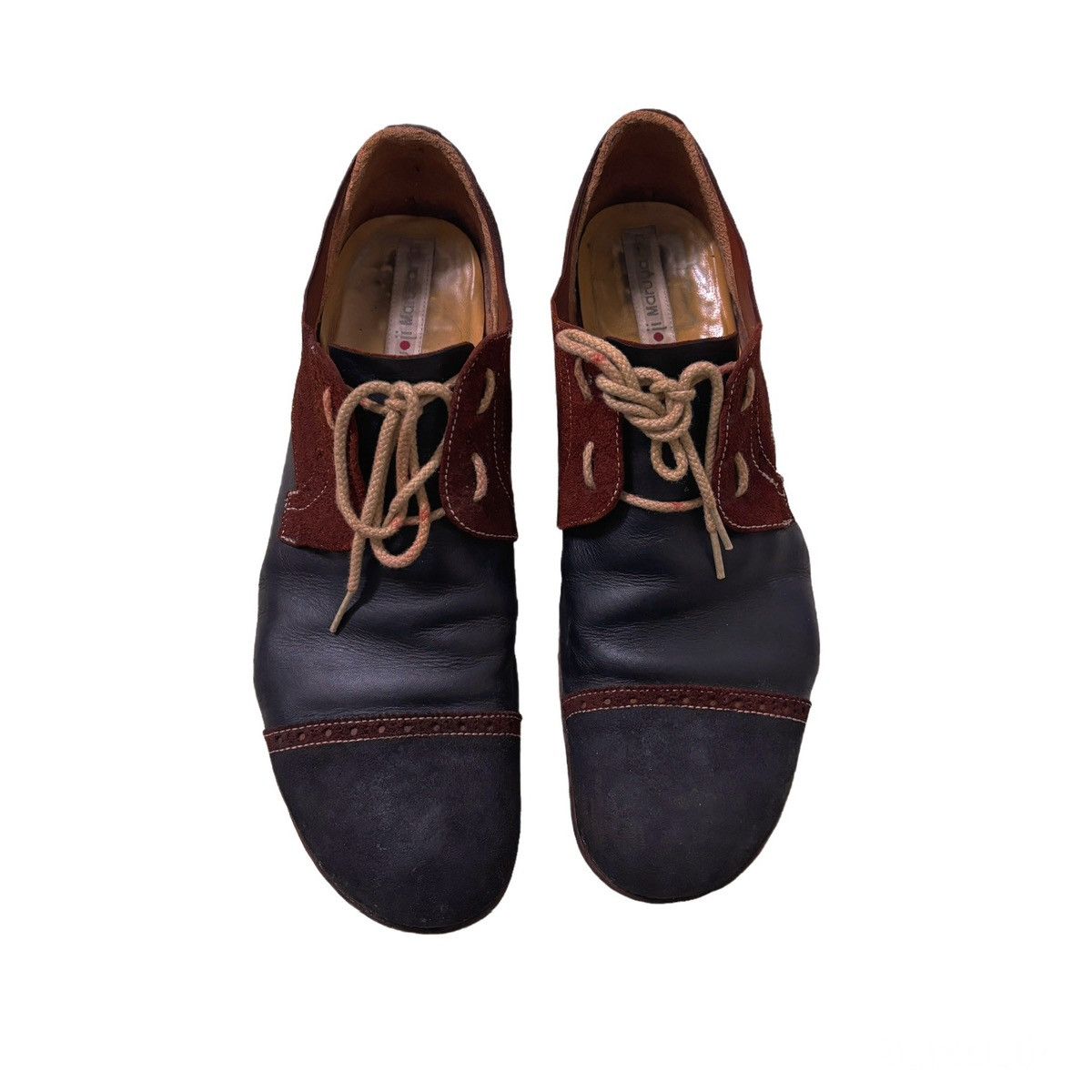 Japanese Brand Kyoji Maruyama Two-toned Suede Leather Elongated Boots Size US 10.5 / EU 43-44 - 2 Thumbnail