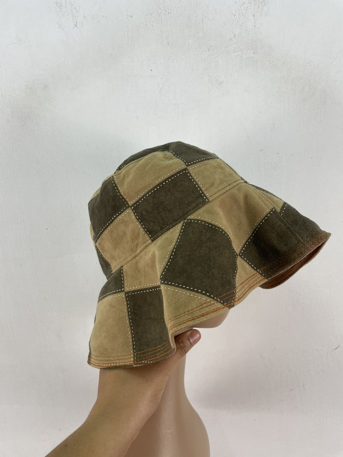 Japanese Brand × Vintage Vintage Japanese Brand Patchwork Bucket Hat Size ONE SIZE - 2 Thumbnail