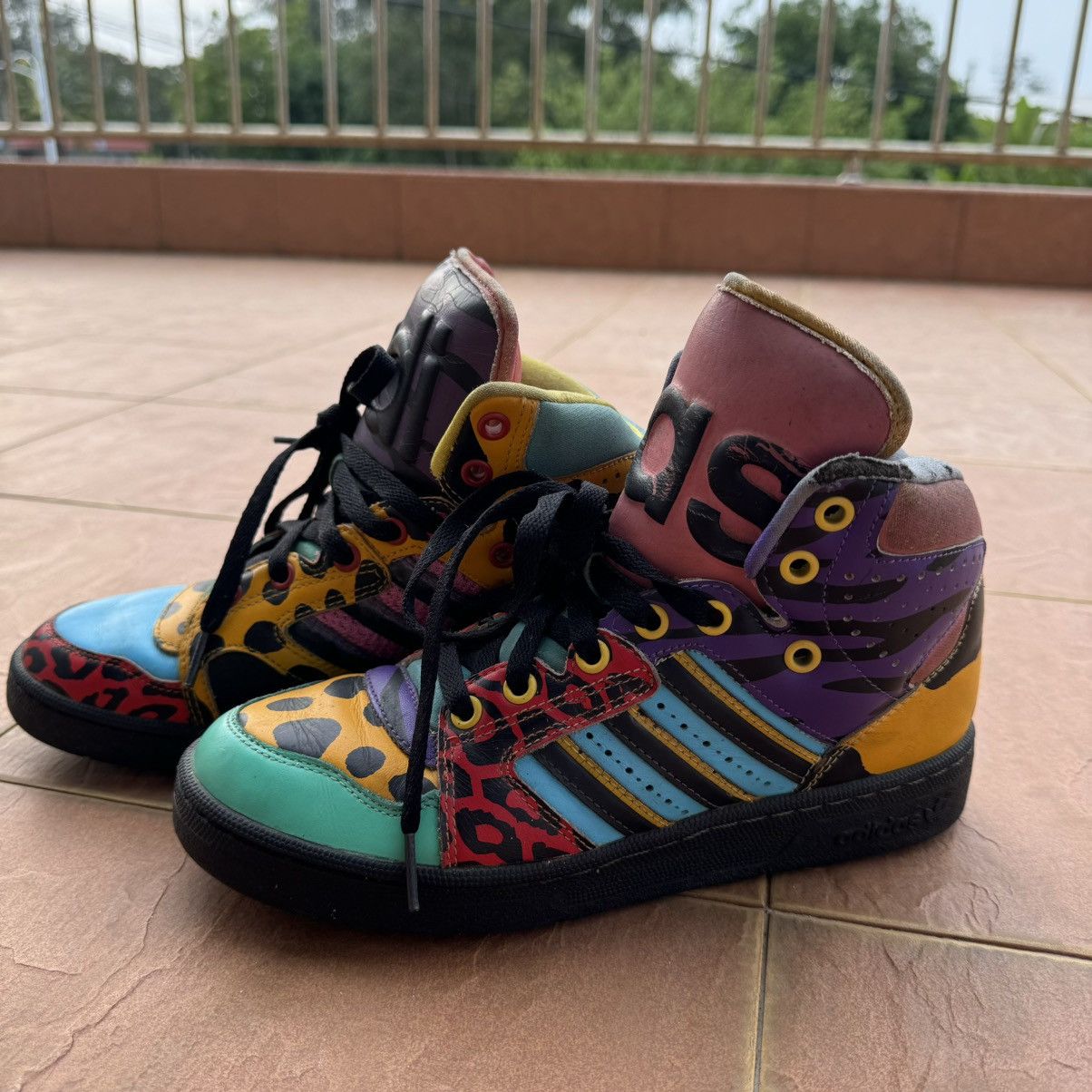 ♥*様 極稀少☆adidas×Jeremy Scott INSTINCT HI Adidas Originals Sneakers Jeremy Scott Instinct Hi Top Shoes