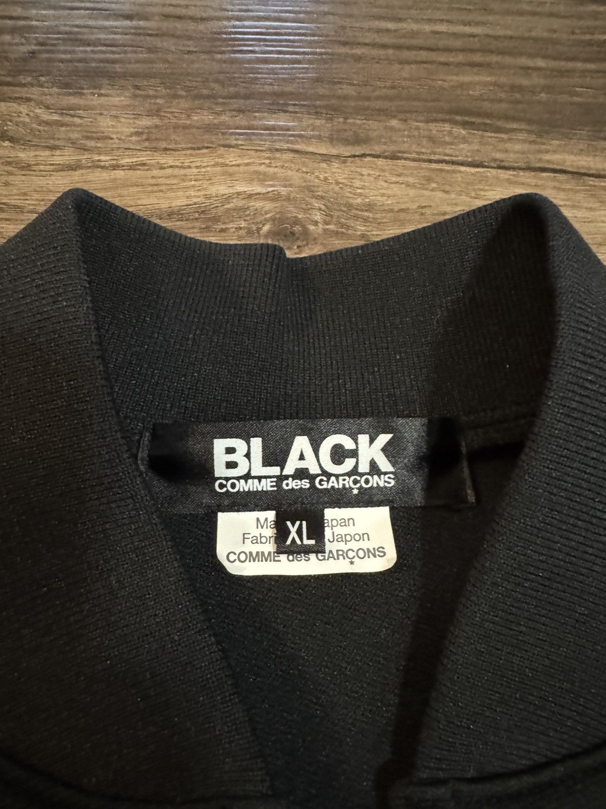 Comme des Garcons Black Comme Des Garçons Black Track Jacket Size US XL / EU 56 / 4 - 2 Thumbnail