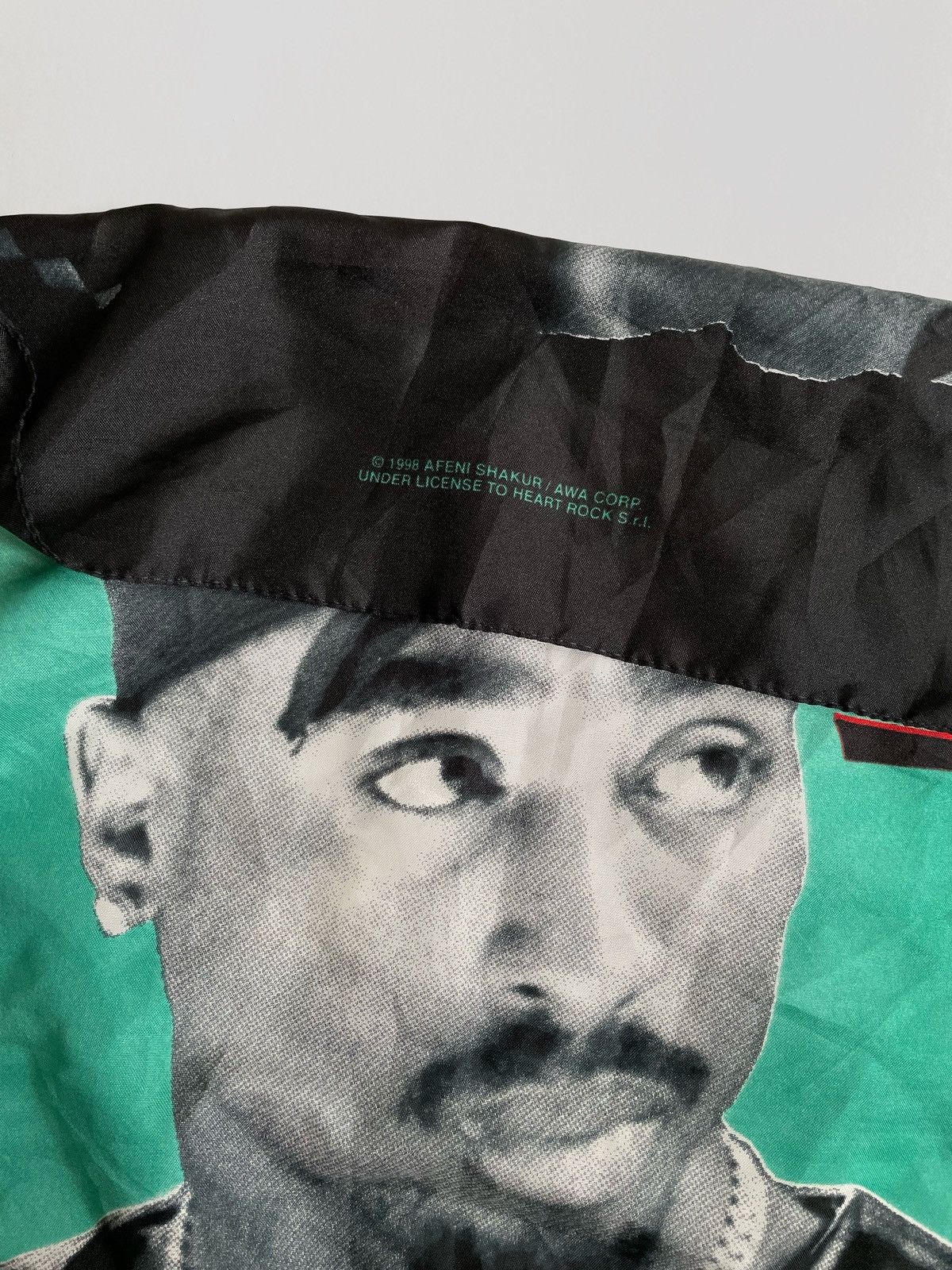 Vintage Vintage 2Pac Shakur scarf 1998 Size ONE SIZE - 4 Thumbnail