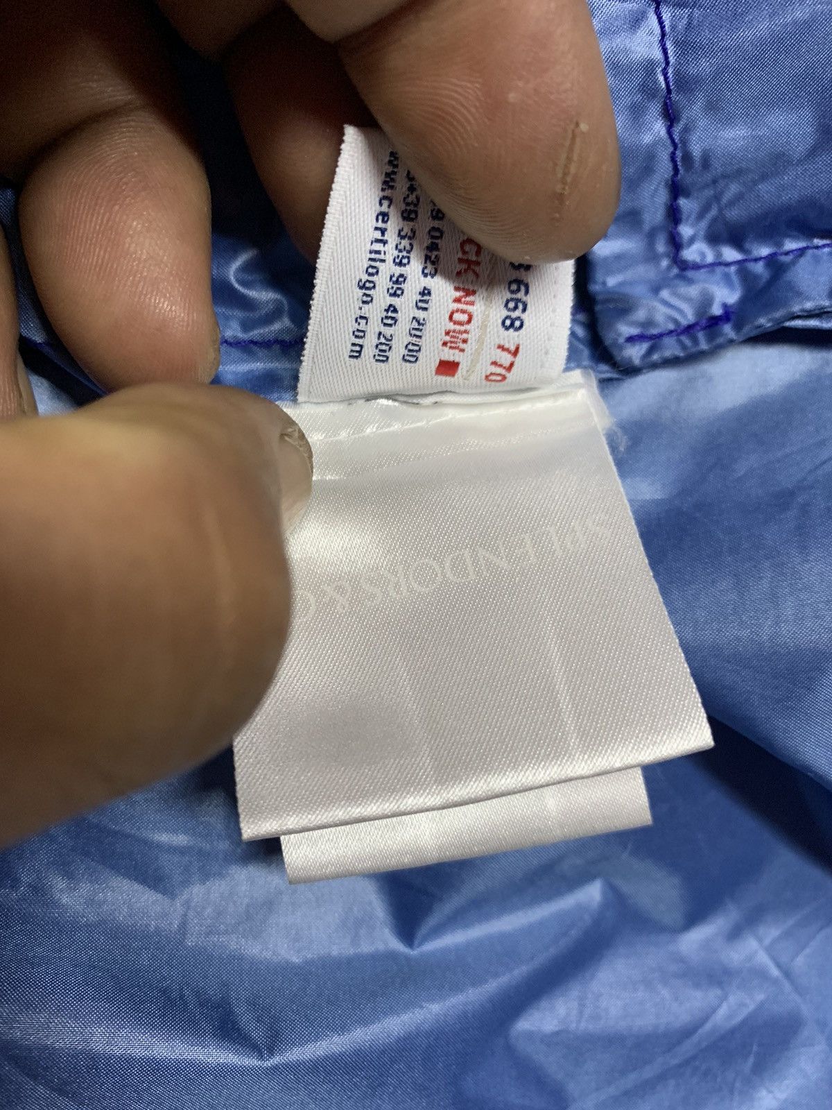 Moncler Auth men’s moncler ganguin blue nylon windbreaker casual Size US M / EU 48-50 / 2 - 16 Thumbnail