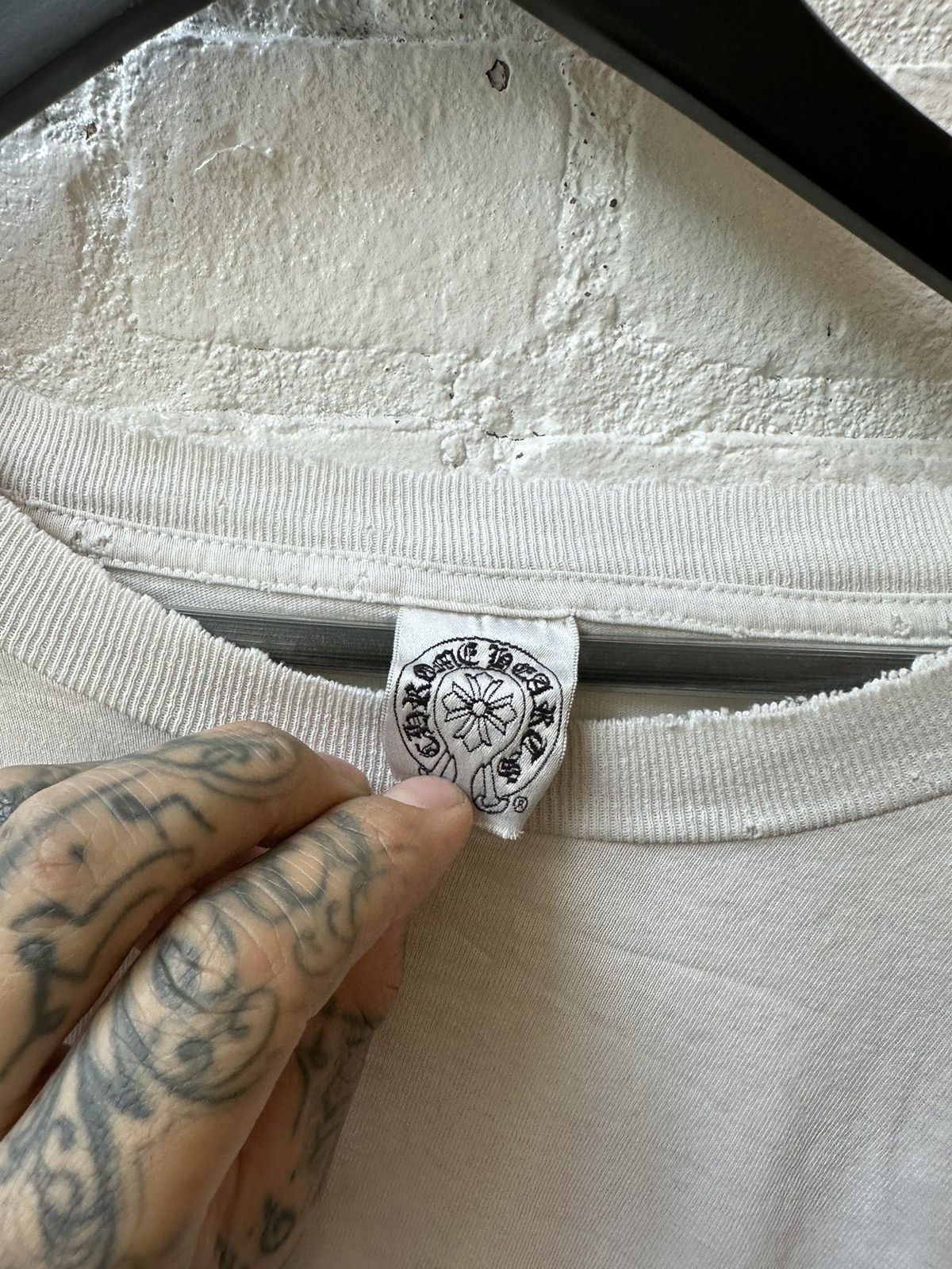 Chrome Hearts CHROME HEARTS 2XL THRASHED XXL SHIRT Size US XXL / EU 58 / 5 - 6 Thumbnail