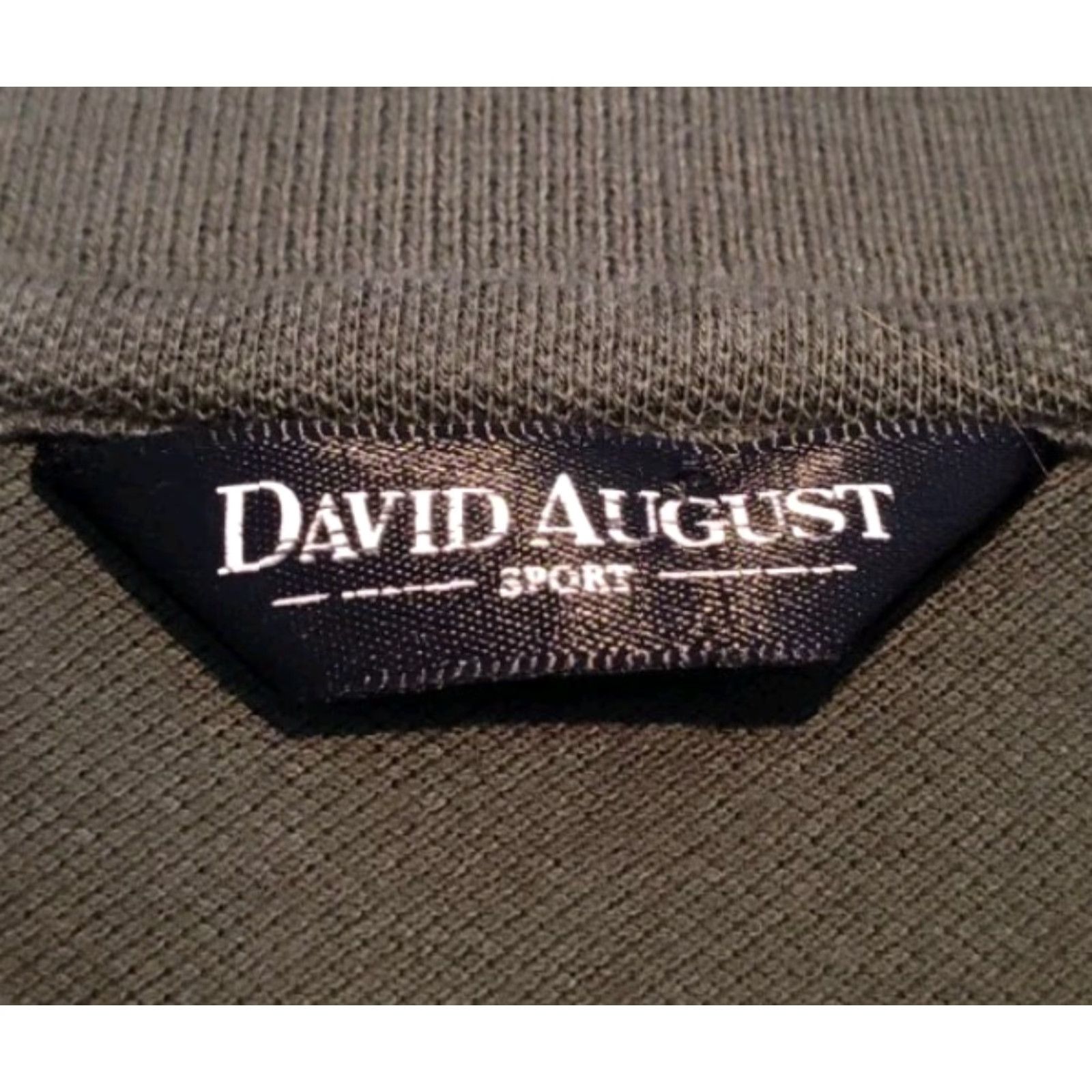 Vintage VINTAGE David August Mens Green Polo Shirt Size M Cotton Spandex Short Sleeve Casual Golf 90s Mens Size US M / EU 48-50 / 2 - 6 Thumbnail