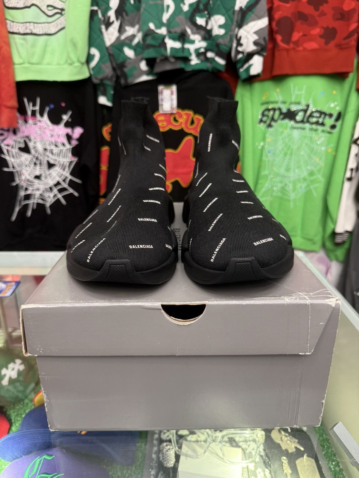 Balenciaga Speed Trainer 2.0 All Over Logo