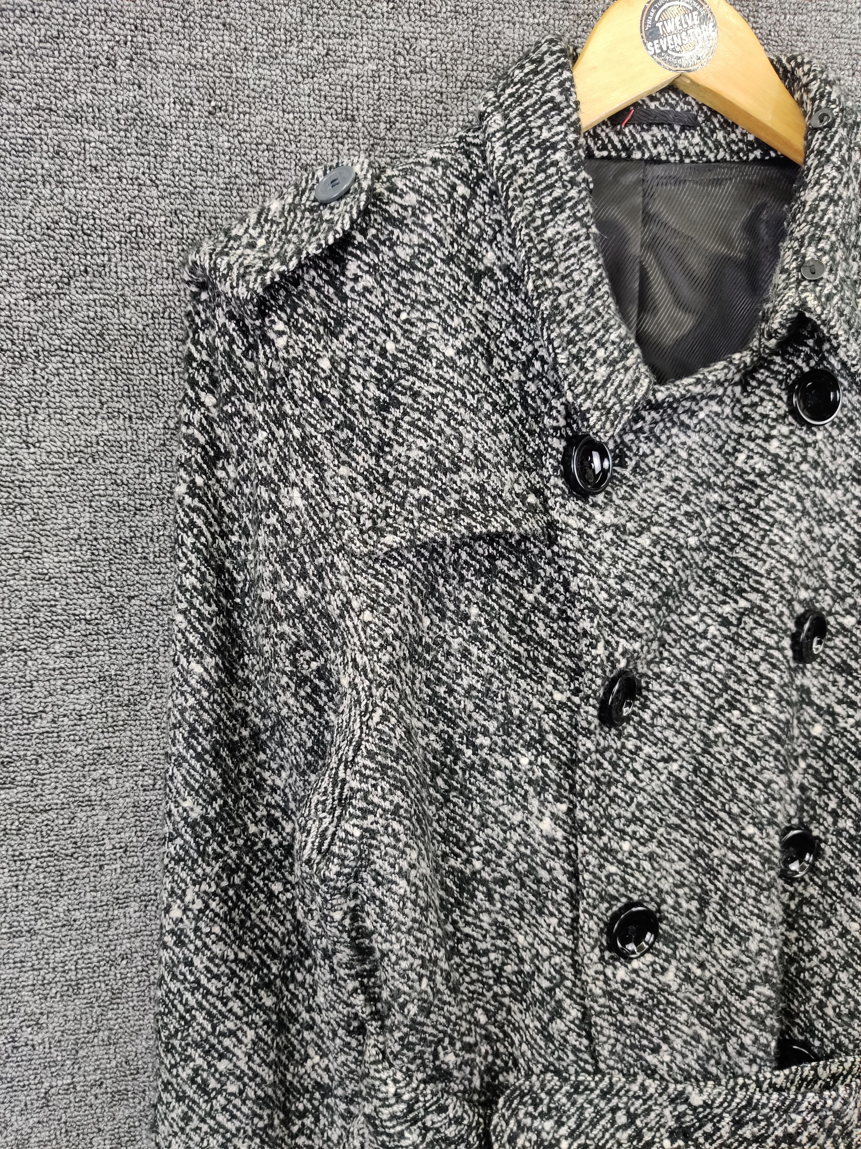 semanticdesign Semantic Design Double Breasted Belted Long Coat Size M / US 6-8 / IT 42-44 - 7 Thumbnail