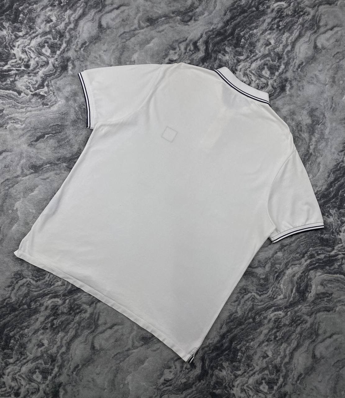 Stone Island Stone Island Polo Shirt Patch Program Men Size 2XL White Size US XXL / EU 58 / 5 - 11 Thumbnail
