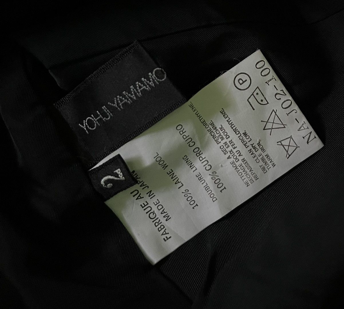Yohji Yamamoto TAX FREE 🇺🇸 yohji yamamoto + noir avant garde black blazer Size US S / EU 44-46 / 1 - 6 Thumbnail