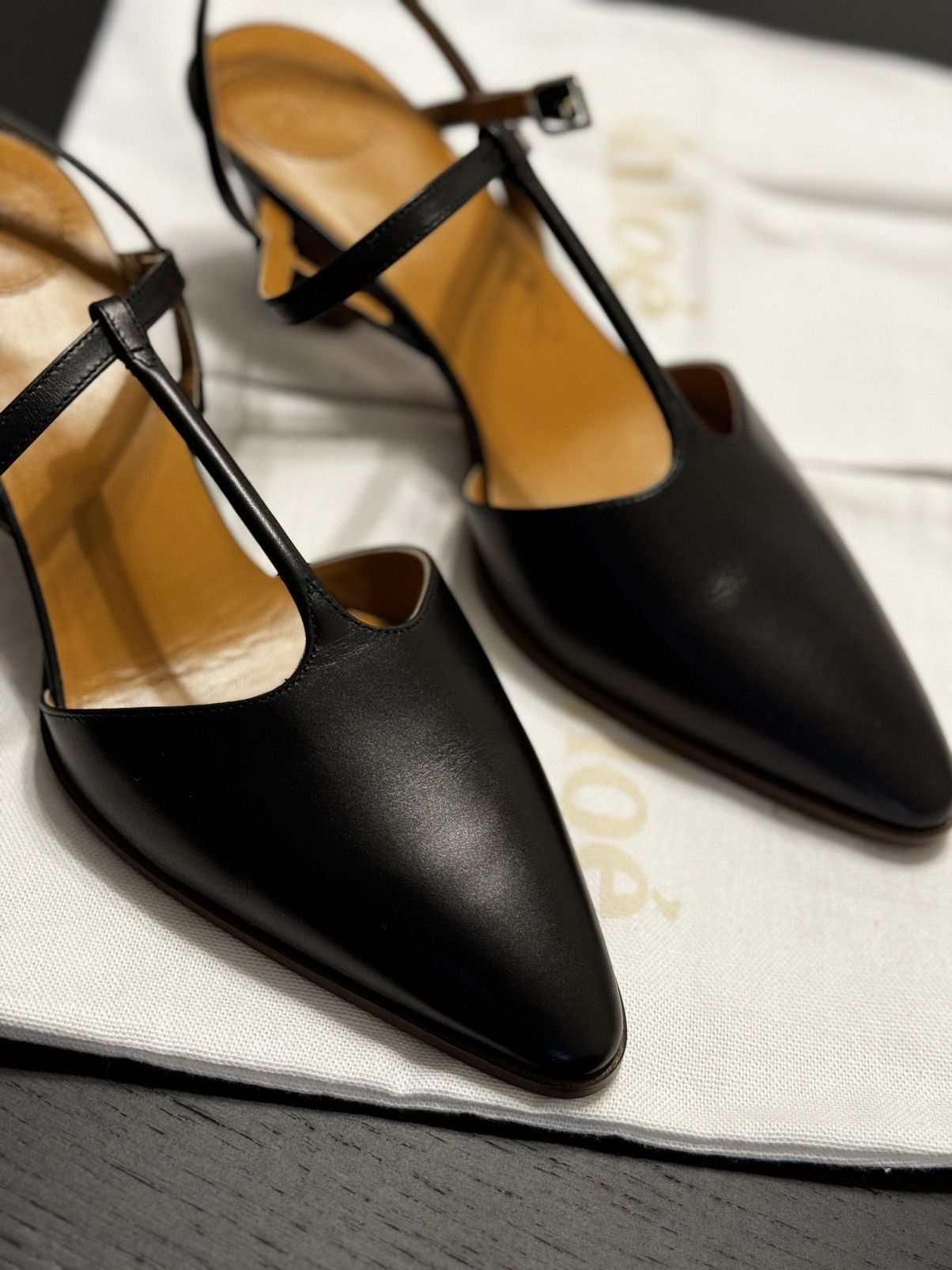 Chloe Chloe Oli Leather Mary Jane Pumps Size 36 Size US 6 / IT 36 - 2 Thumbnail