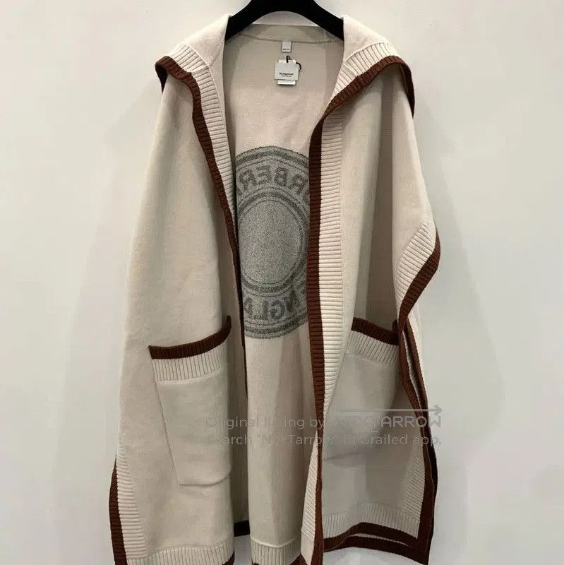Burberry Burberry Beige Cashmere Women's Cardigan. Size XXS / US 00 / IT 34 - 1 Thumbnail