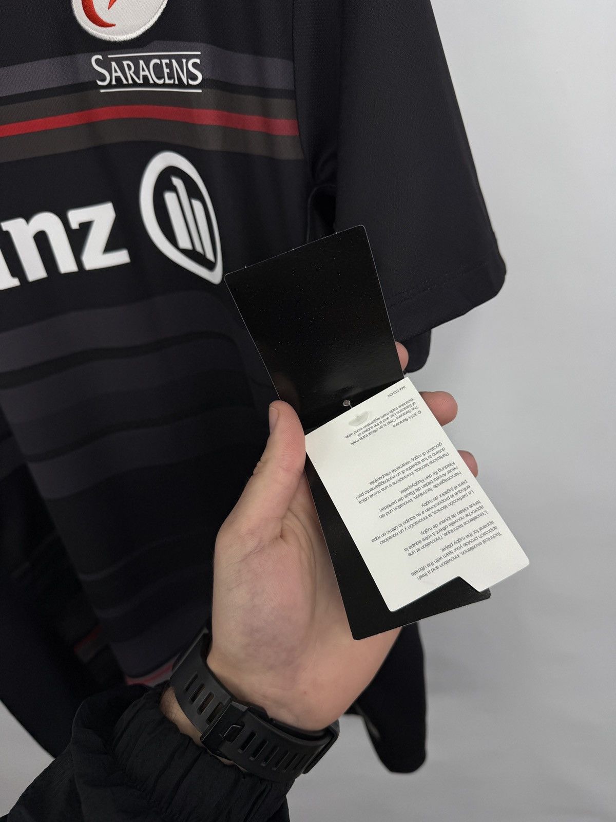 Nike 🇬🇧❗️NEW 2014 Nike Saracens Rugby Jersey Allianz CNBC Rare Size US M / EU 48-50 / 2 - 9 Thumbnail
