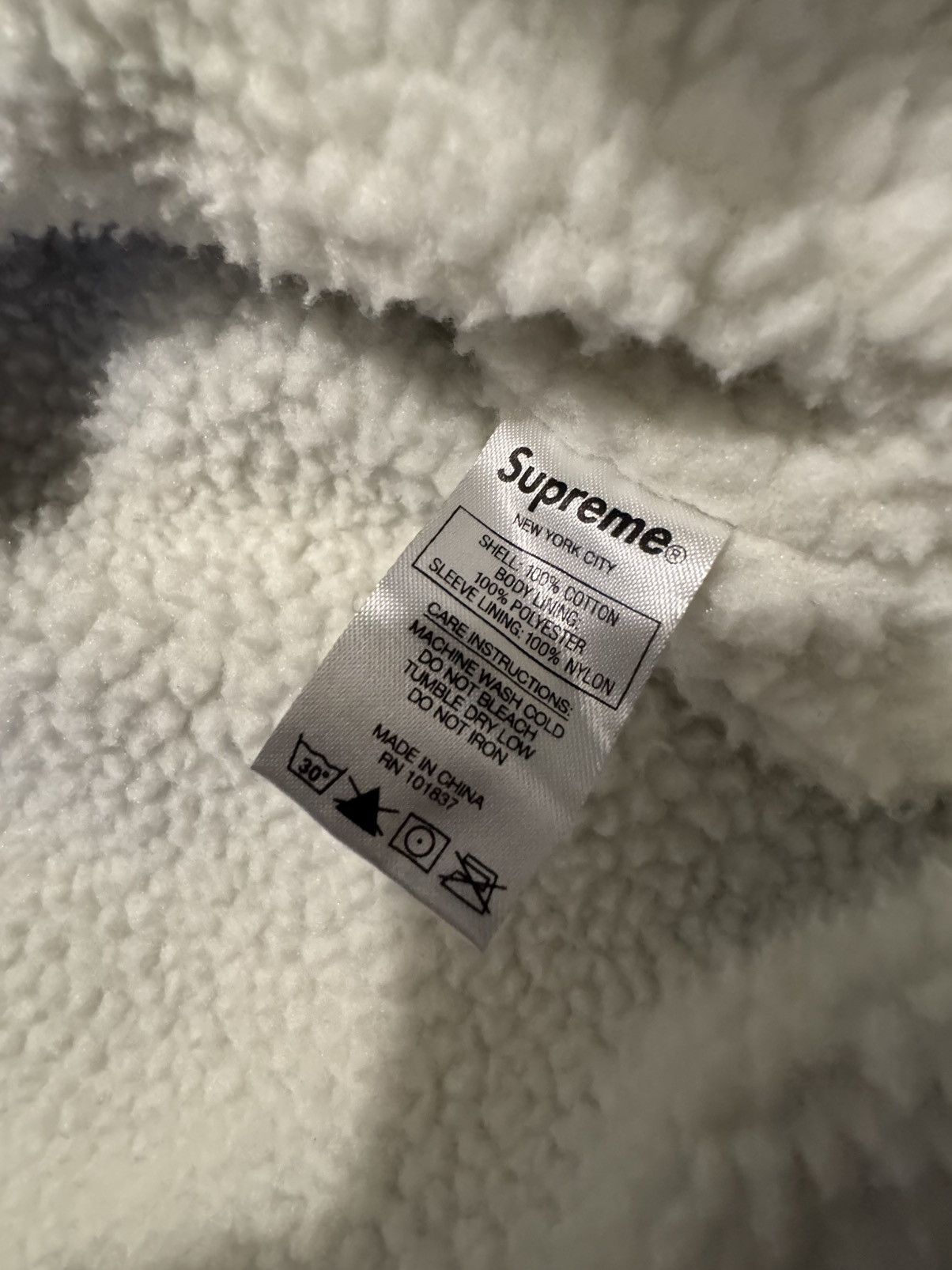 Supreme Supreme Sherpa Lined Denim Shirt Size US M / EU 48-50 / 2 - 5 Thumbnail