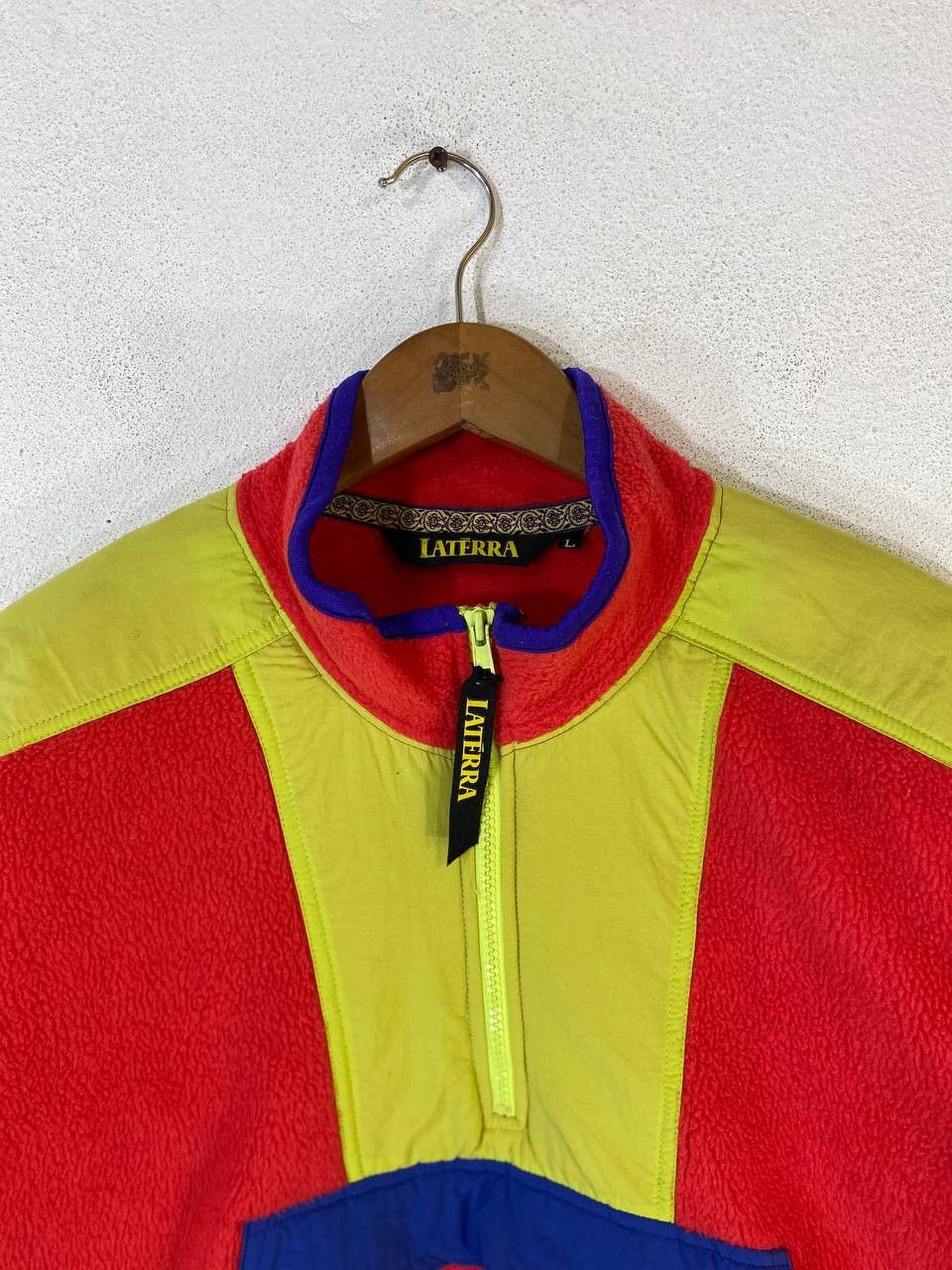 The North Face laterra anorak half zipper fleece jacket nice design Size US L / EU 52-54 / 3 - 2 Thumbnail