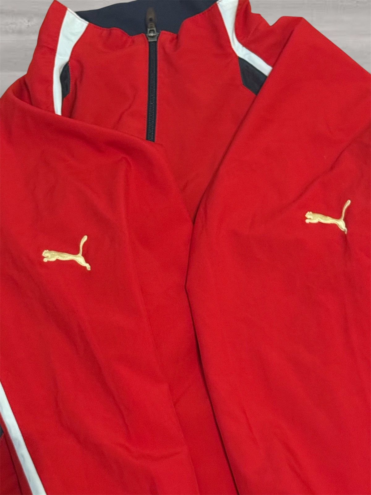 Puma As Monaco 2004/05 Track Jacket Size XL Size US XL / EU 56 / 4 - 4 Thumbnail